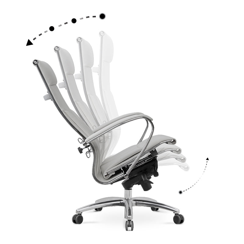 Office Chair LEADER White 70x70x122/134cm