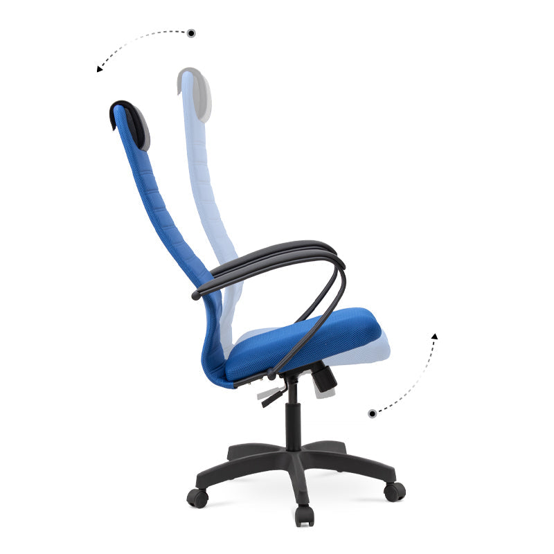 Chaire de bureau Master Blue 66,5x70x125 / 135cm