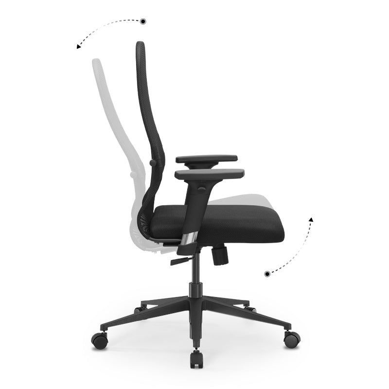 Silla de oficina luxemburgo negro