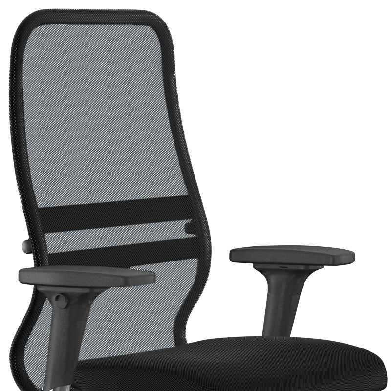 Chaise de bureau Luxembourg Black