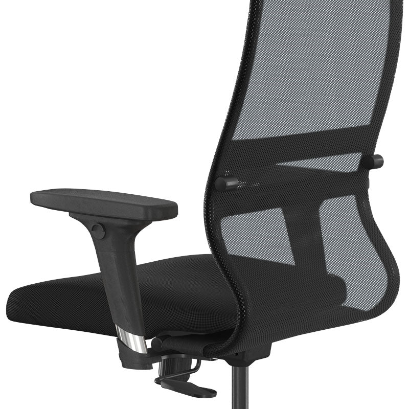 Chaise de bureau Luxembourg Black