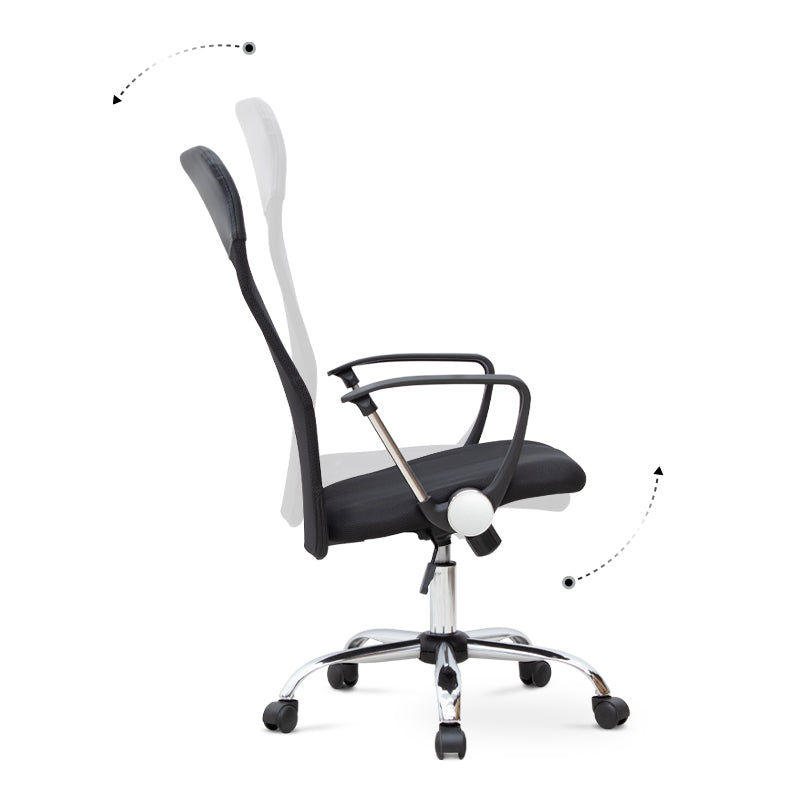 Office Chair Micha Black 62x59x110/120 cm