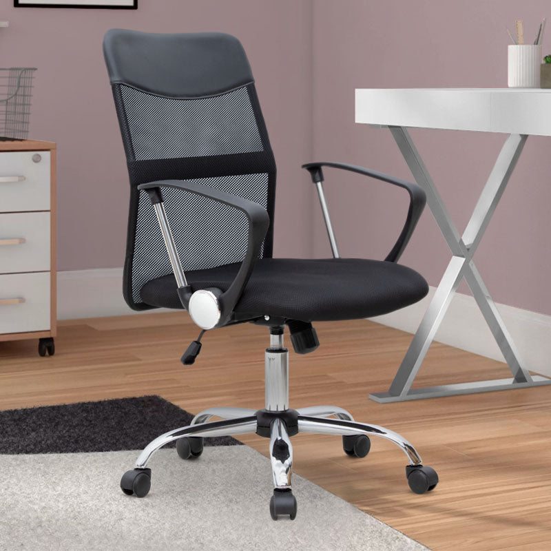 Office Chair Yanick Black 59x57x95/105 cm