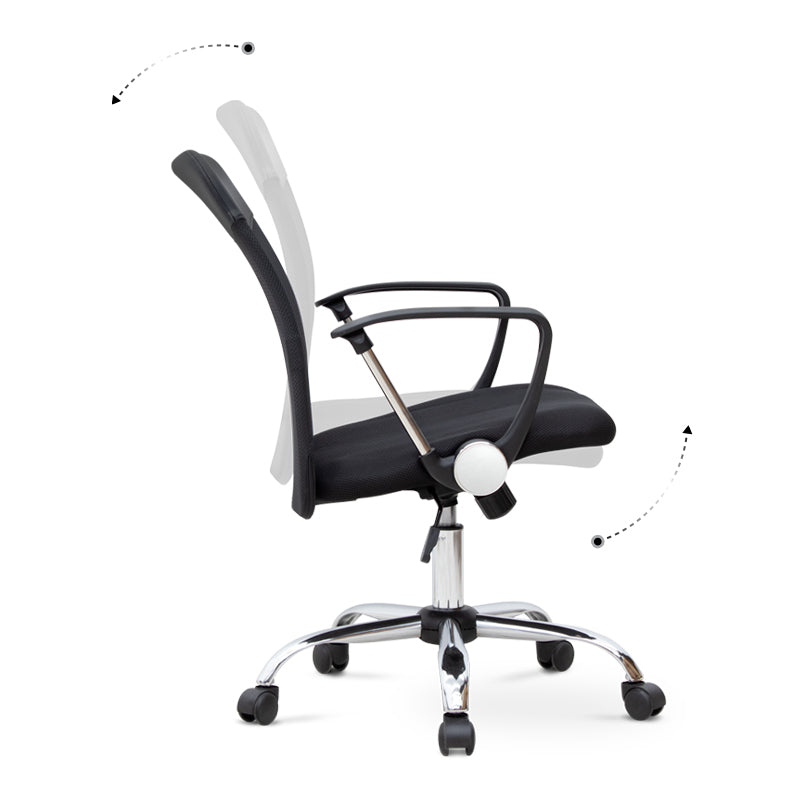 Office Chair Yanick Black 59x57x95/105 cm