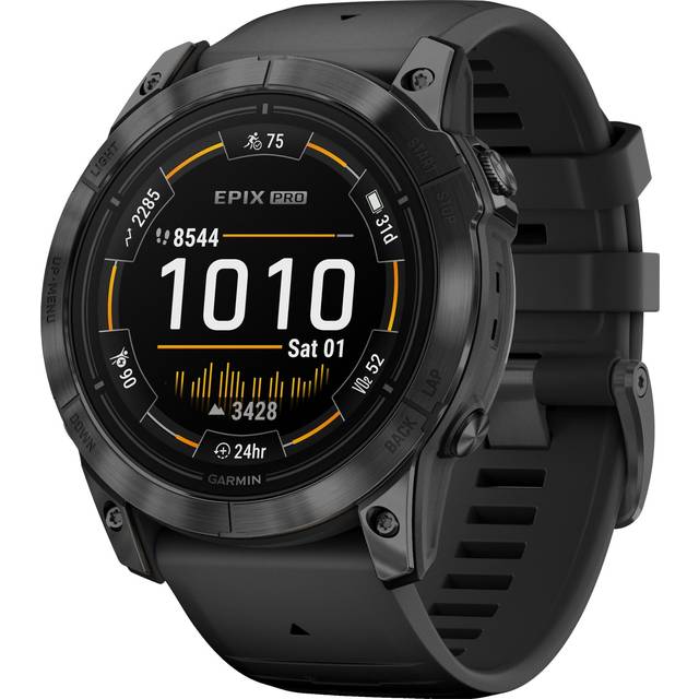 Garmin Epix Pro (Gen 2) Edición estándar de 51 mm con banda de silicona