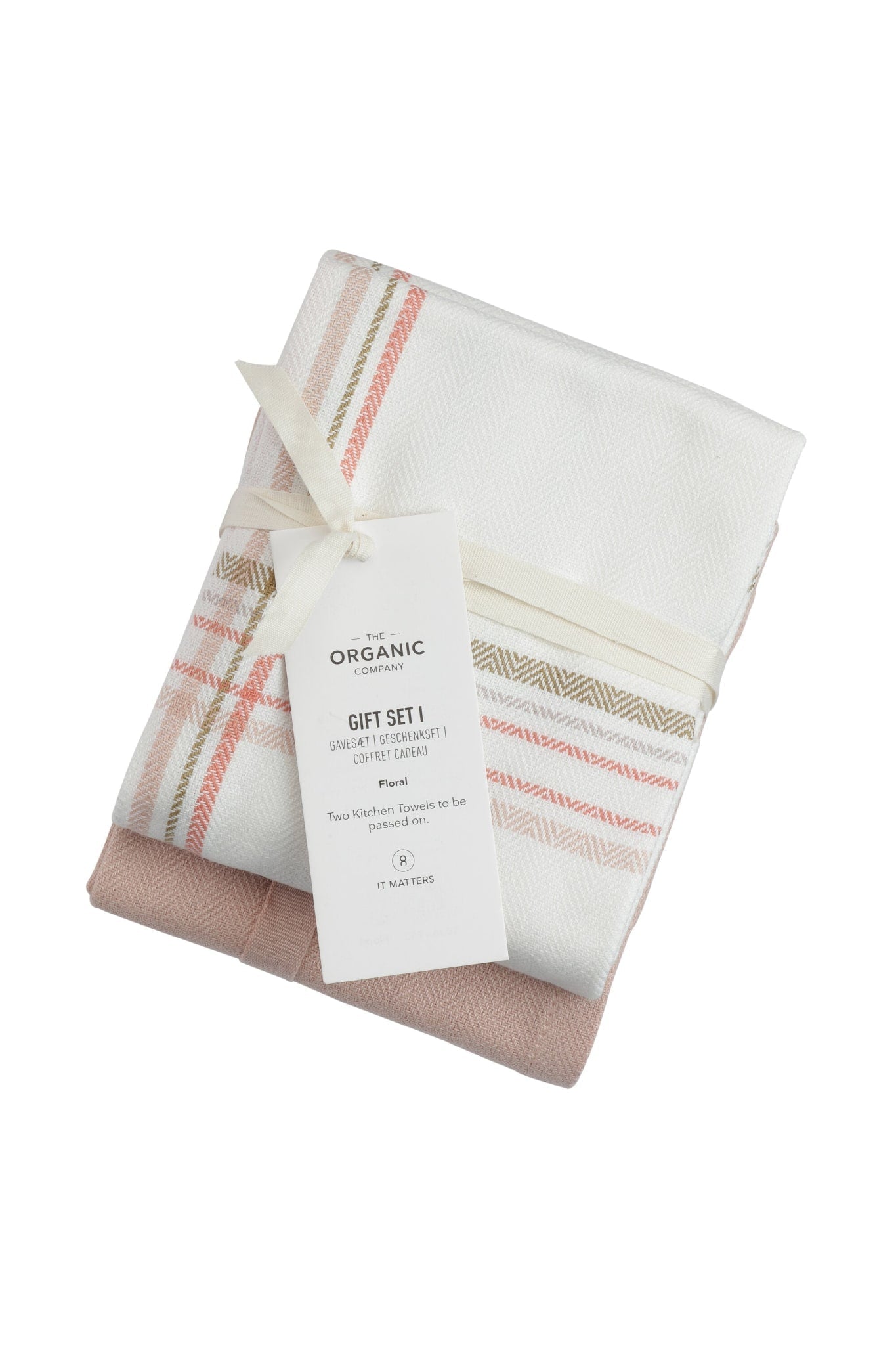The Organic Company Gift Set I, Floral Check