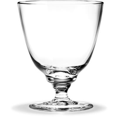 Holmegaard Flow Glass W. stengel, helder