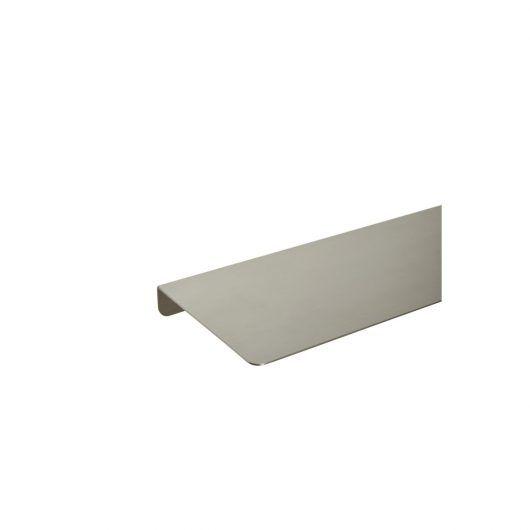 Hübsch fold hylde metal grå, 50x15x5 cm