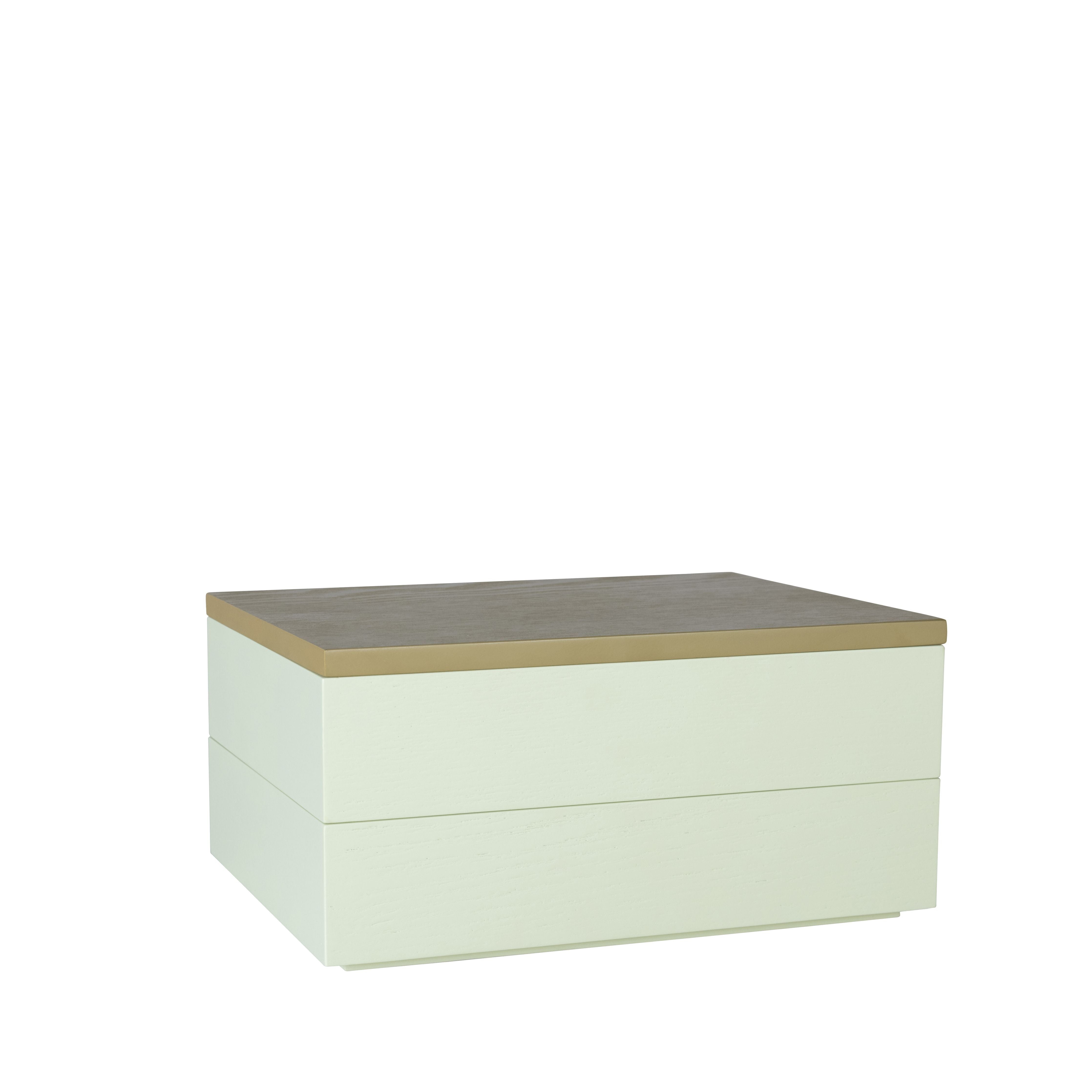 Hübsch Libre Storage Box Light Green