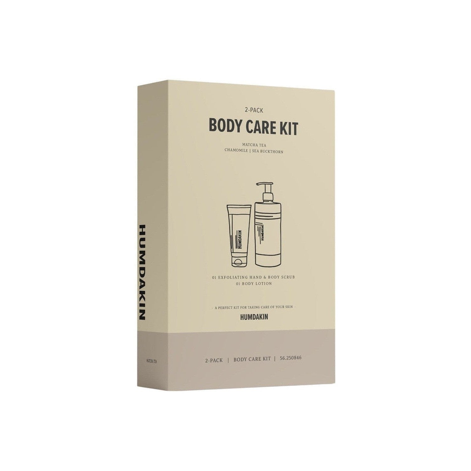 Humdakin Body Care Kit Body Lotion 500 ml & Body Scrub 250 ml