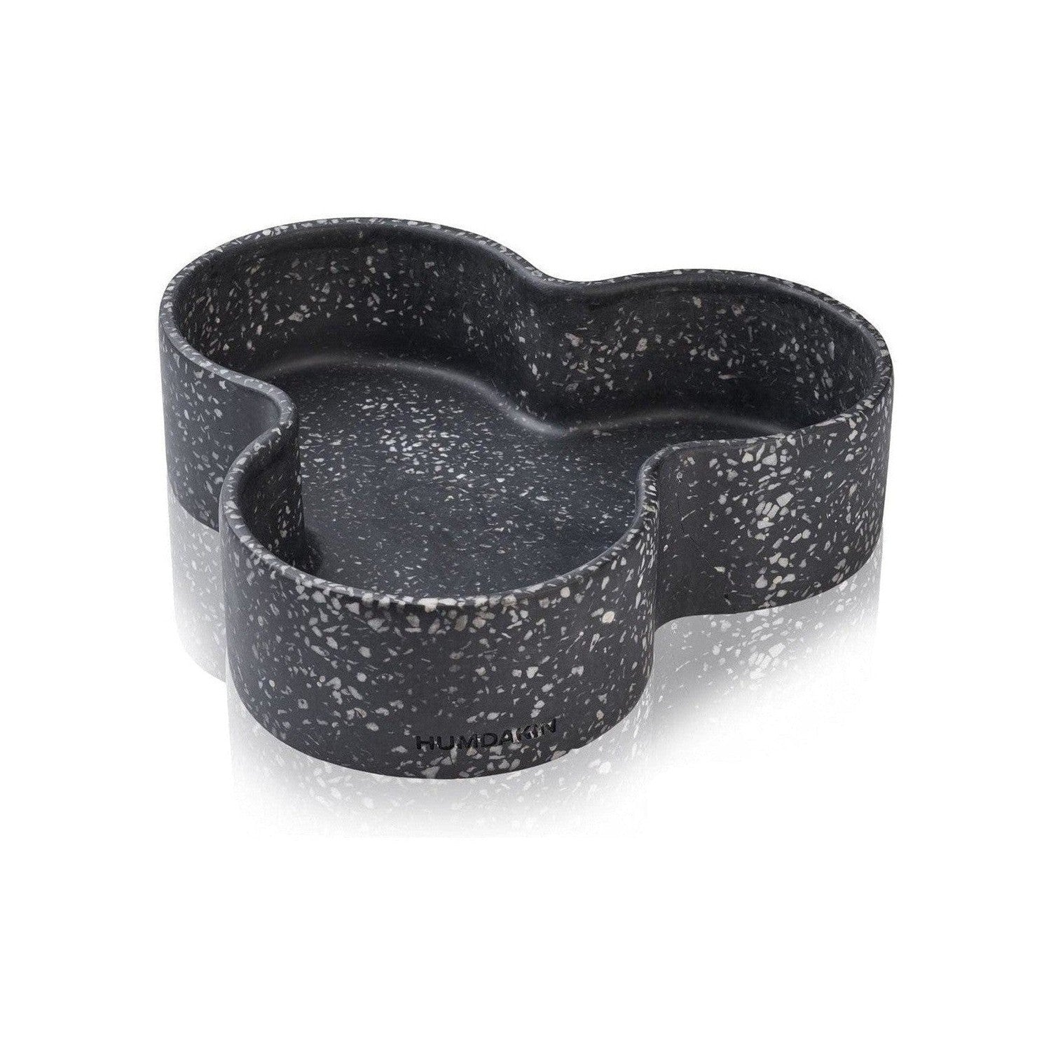 Humdakin Pisa Terrazzo Bowl, negro