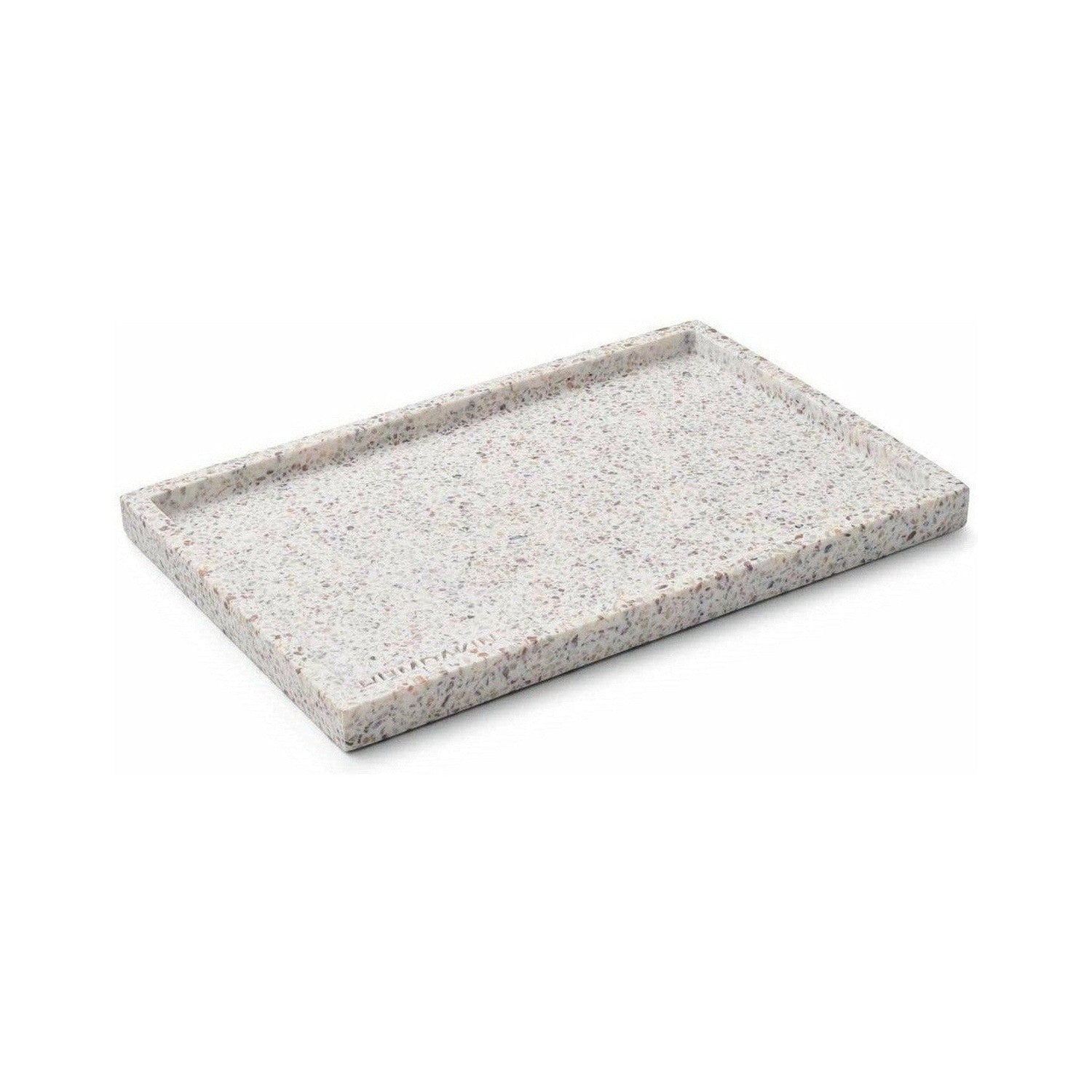 Plateau carré Humdakin Terrazzo, naturel