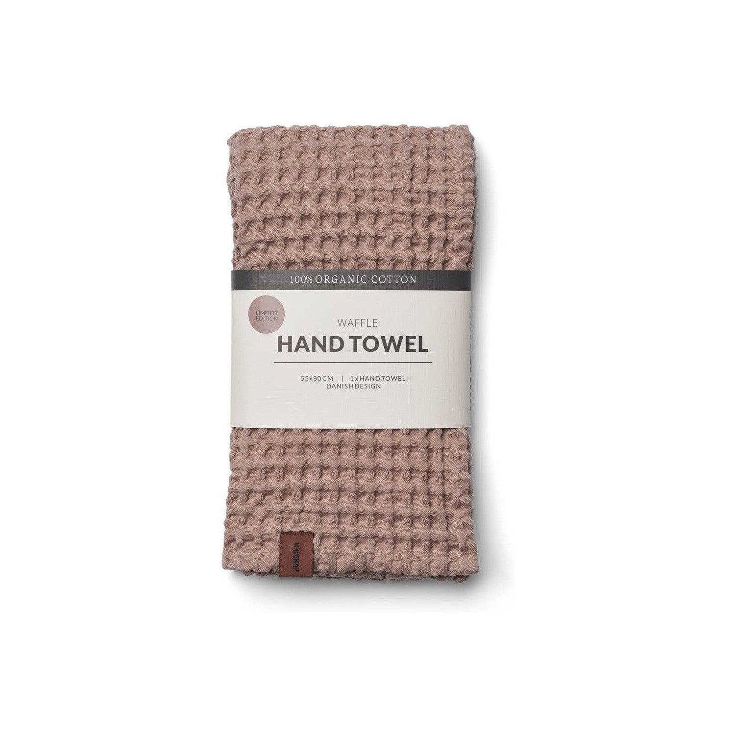 Humdakin Waffle Organic Towel, Latte