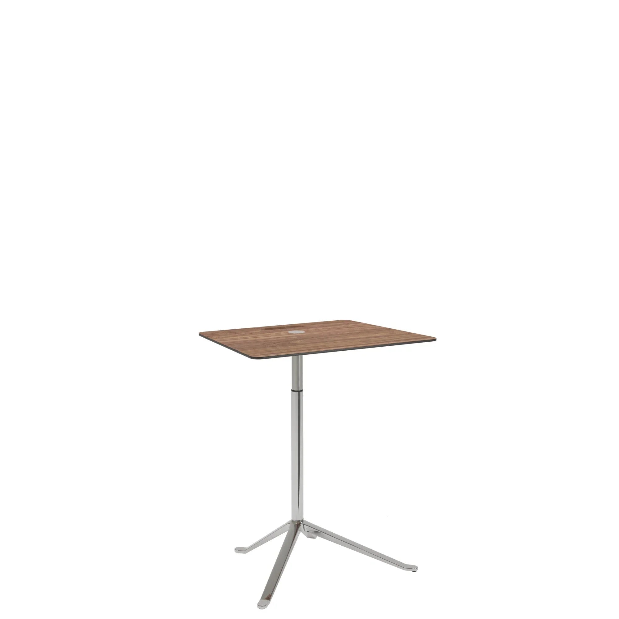 Fritz Hansen KS13 Table d'appoint réglable petit ami, brillant / noix