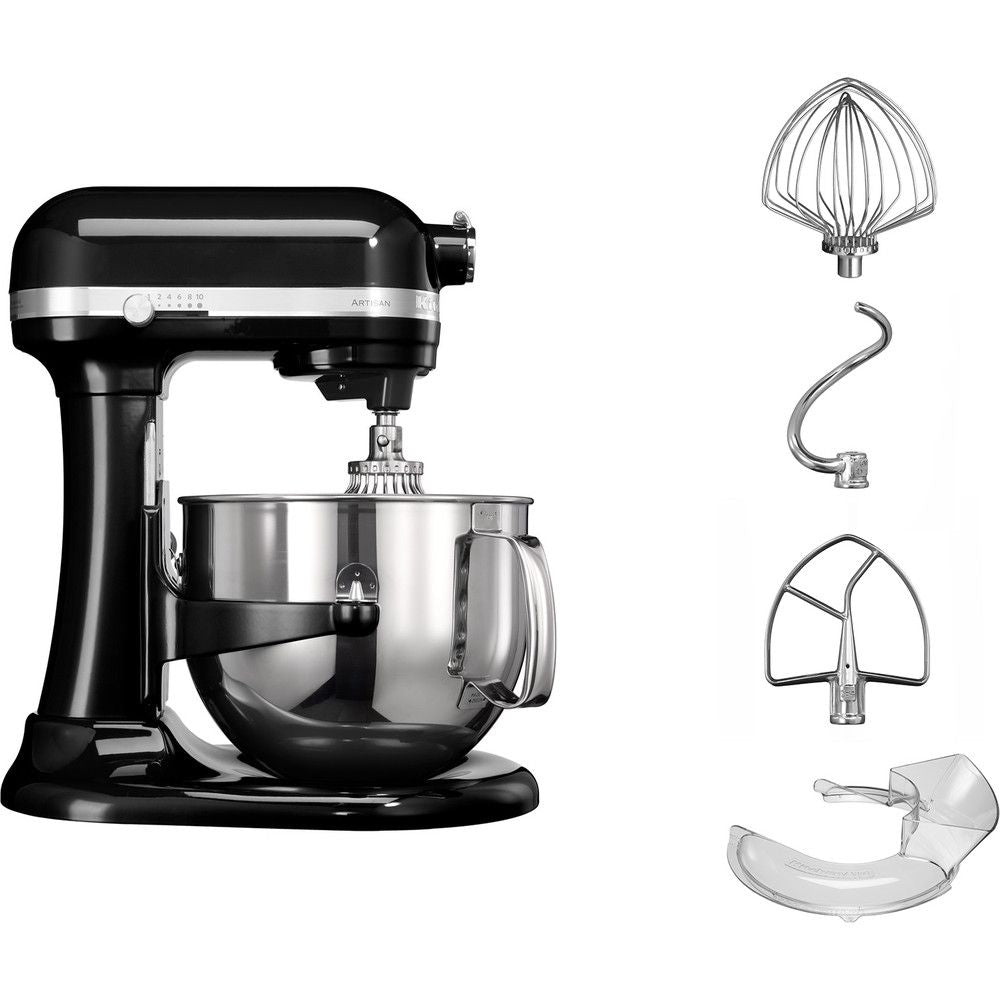 Kitchen Aid 5 KSM7580 X COMPRENDRE ARRISAN ARRISAN 6,9 L, Onyx Black