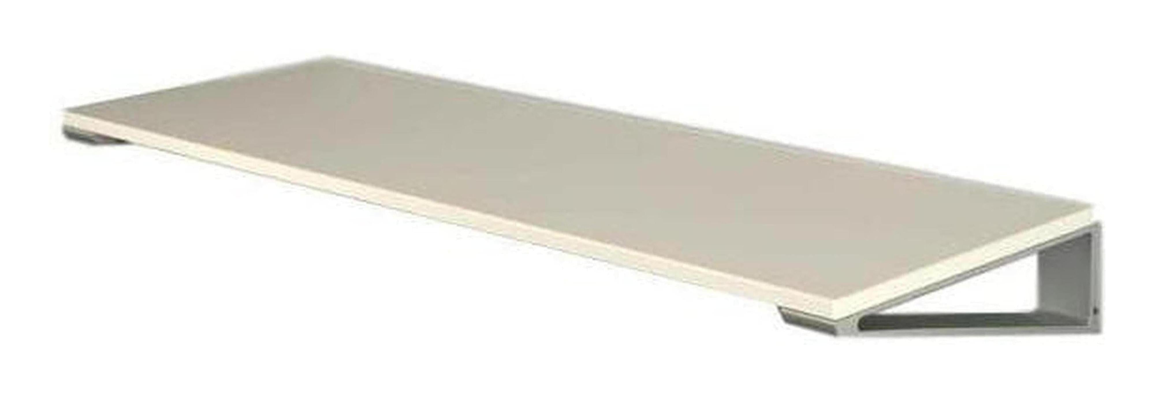 Loca Knax Schuh Rack 40 cm, Weiß/Aluminium