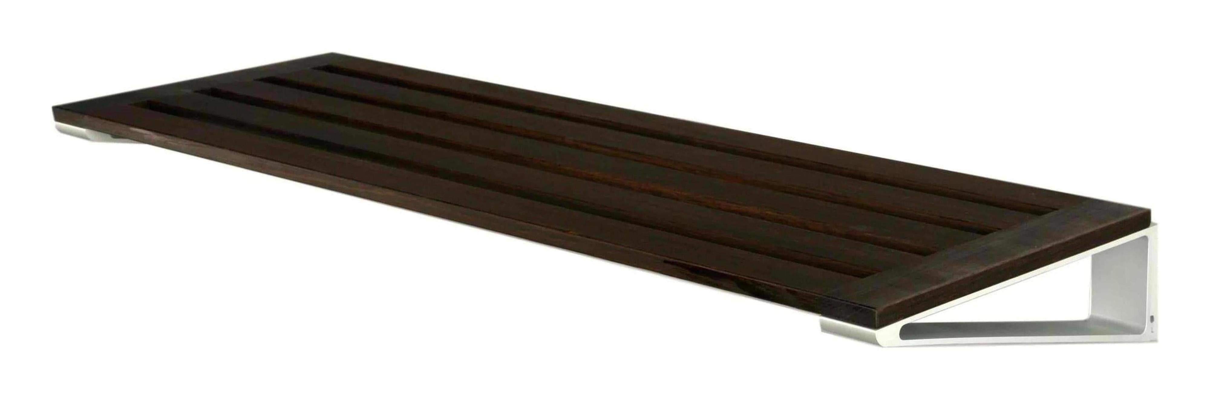 Loca Knax Shoe Rack 80 cm, Oak Tabac/Aluminium