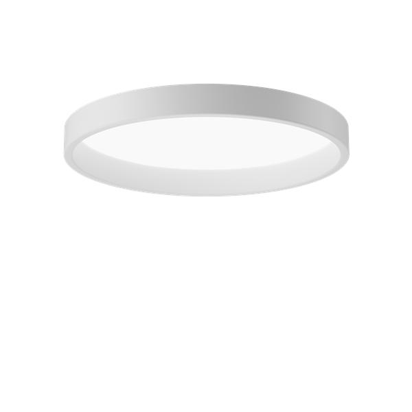 Louis Poulsen LP Circle halbverzehnte Lampe Ø 450 mm, weiß