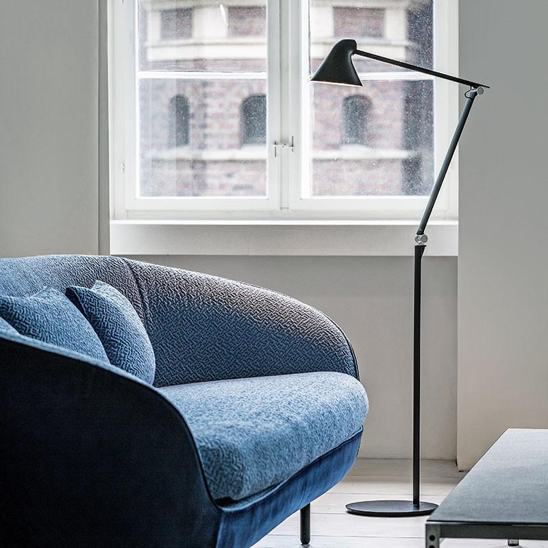 Louis Poulsen Njp Floor Lamp, Black