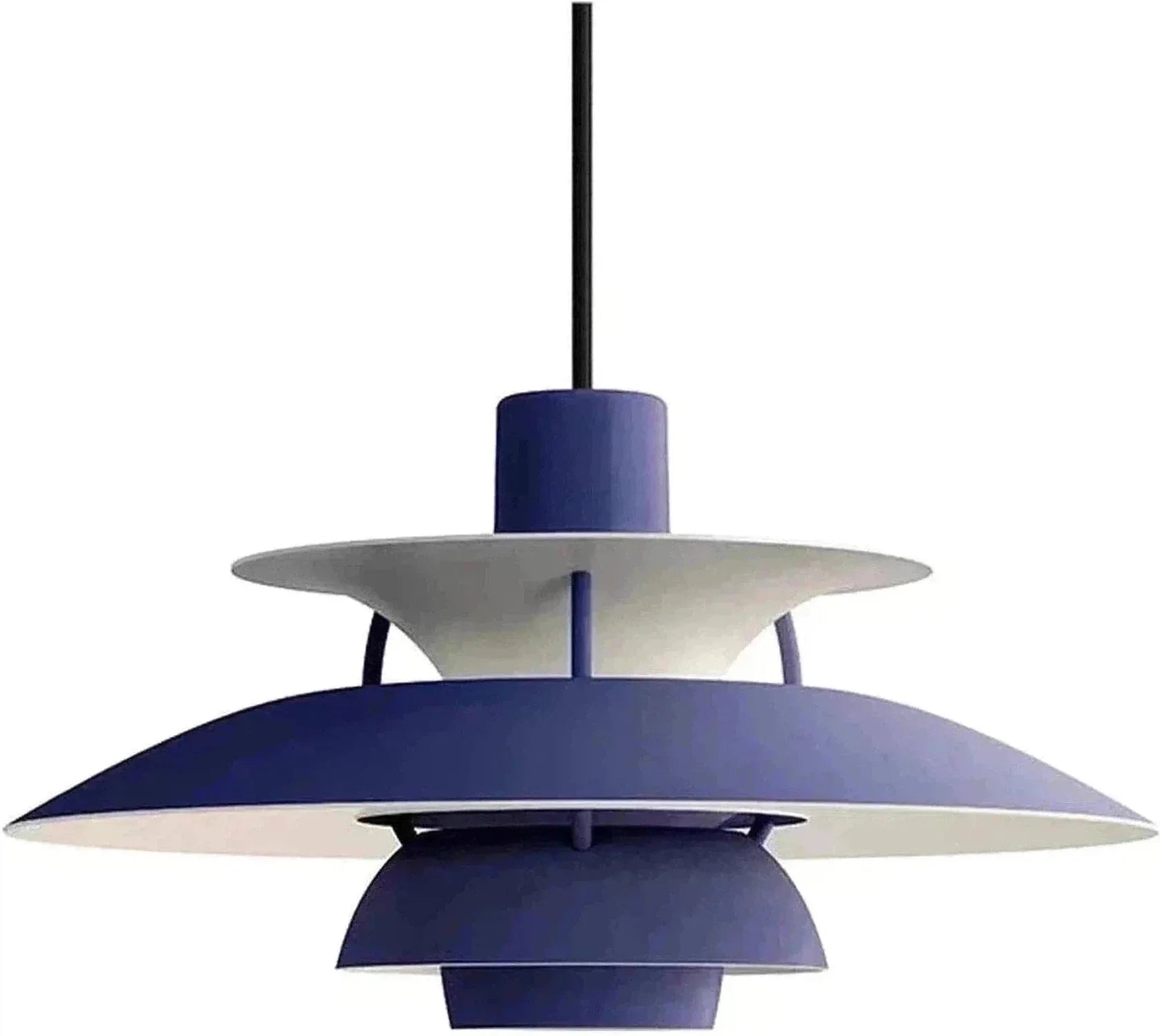 Louis Poulsen Ph 5 Pendant Monochrome, Dusty Indigo