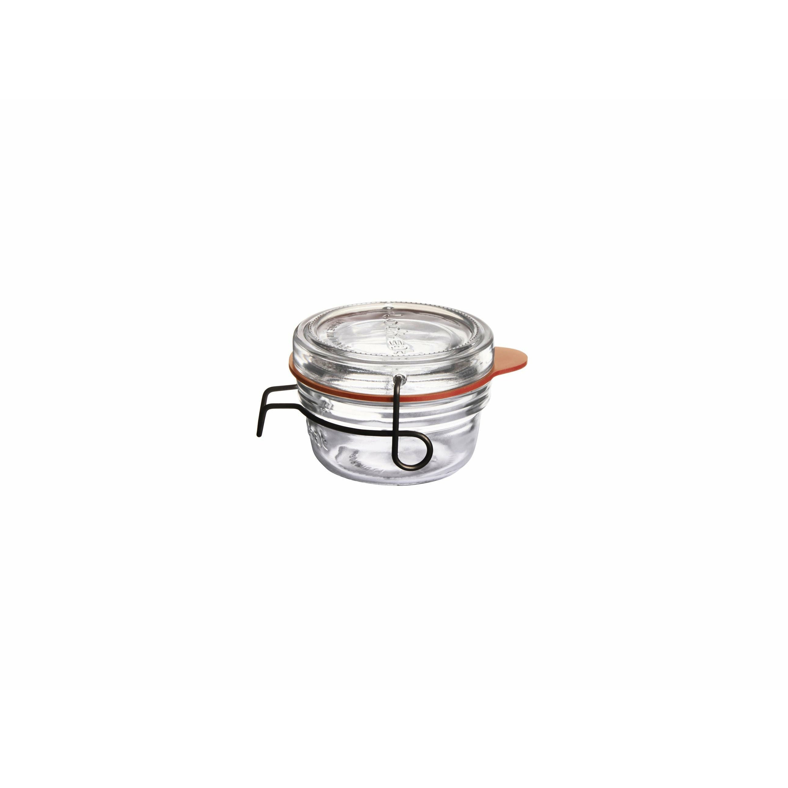 Luigi Bormioli Lock Come Preserving Jar con Tampa, 8 CL