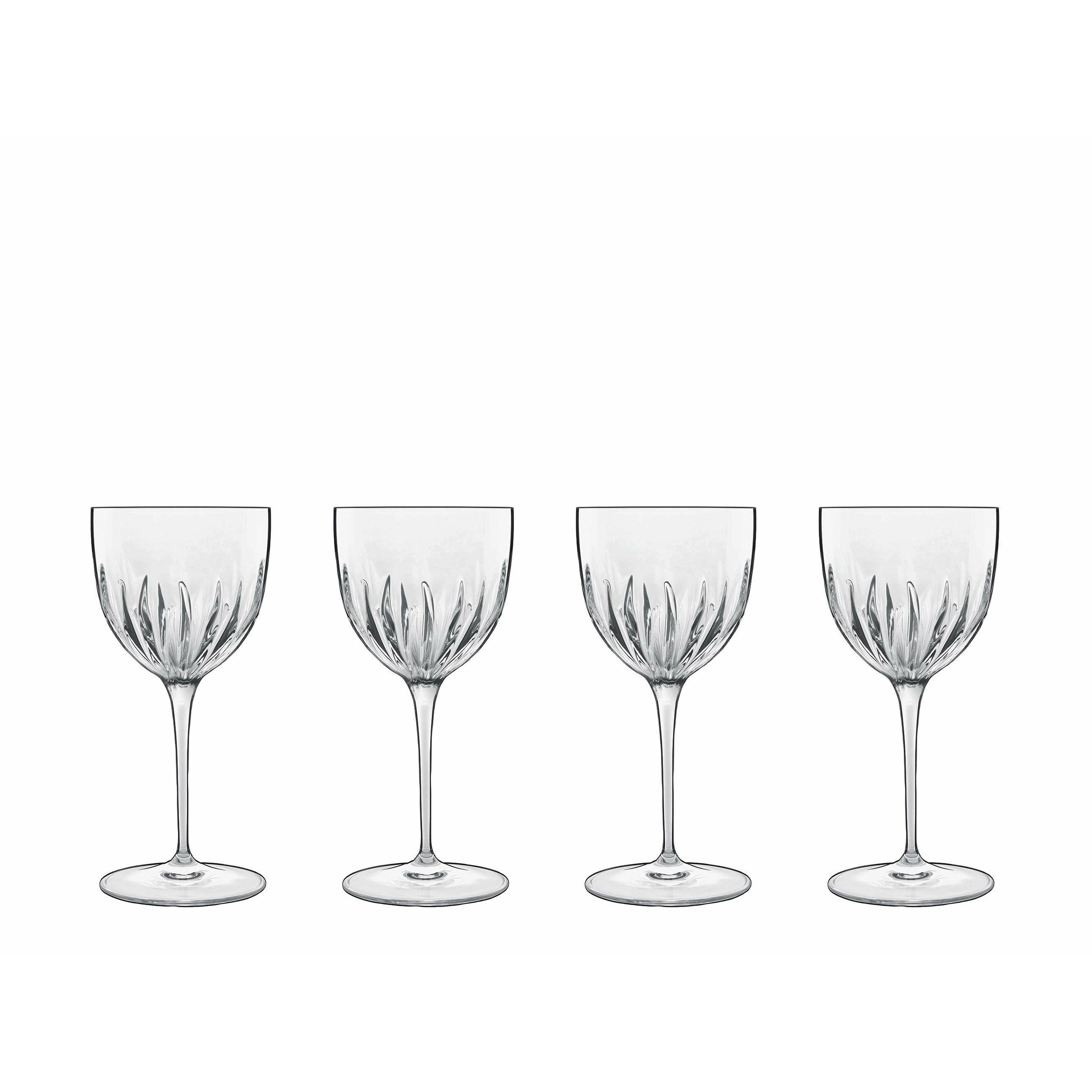 Luigi Bormioli Mixology Cocktail Glass Nick & Nora, Set Of 4