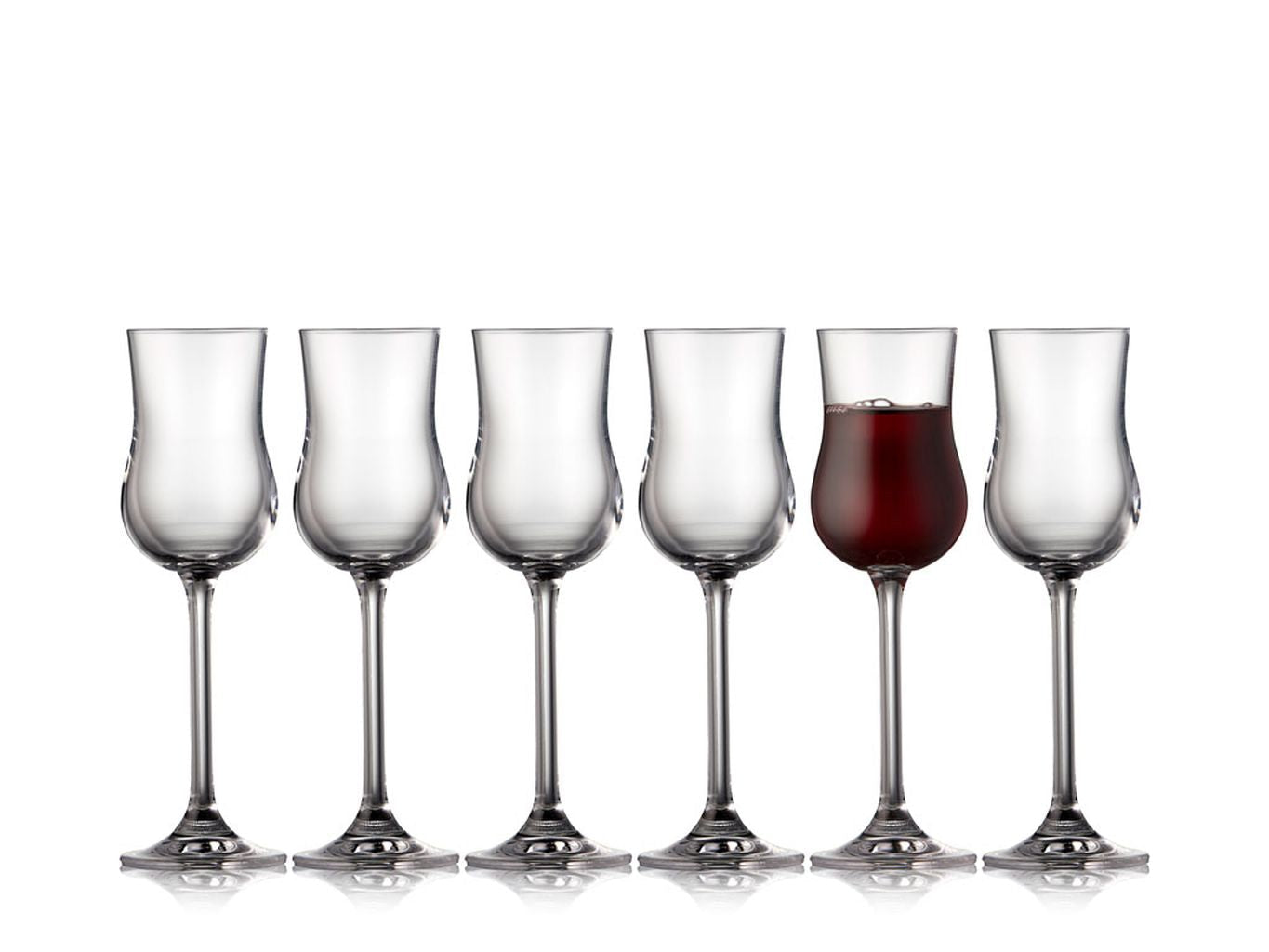 Lyngby Glas Juvel Port Vine Class 9 Cl, 6 PC.