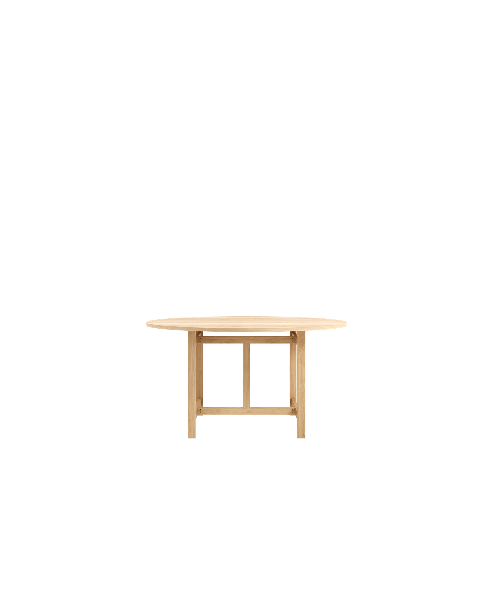 Moebe Round Dining Table ø130 Cm, Oak