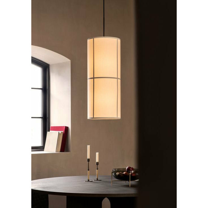 Audo Copenhagen Hashira Suspension Lampe grande, blanc