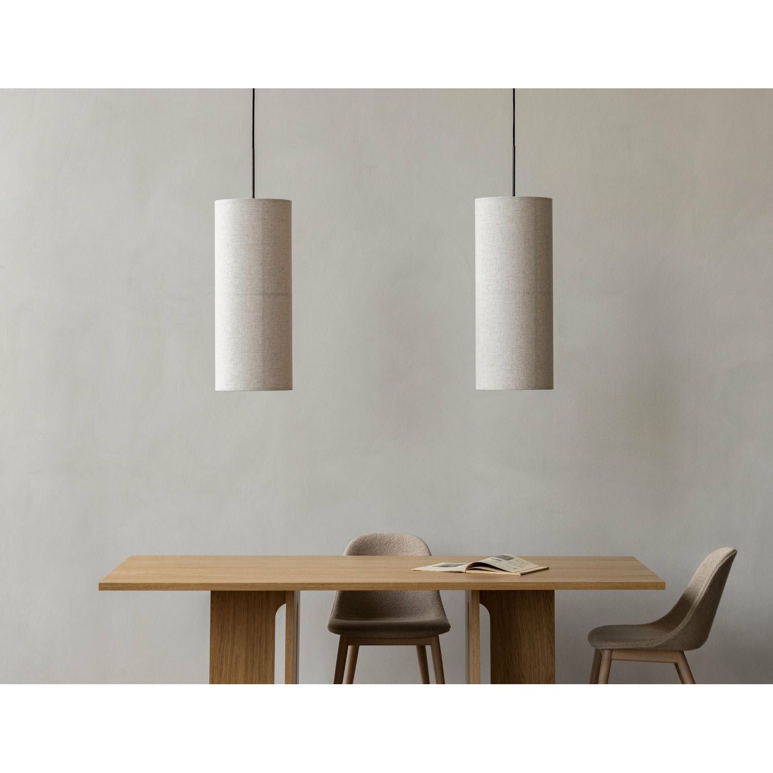 Audo Copenhagen Hashira Suspension Lampe grande, blanc