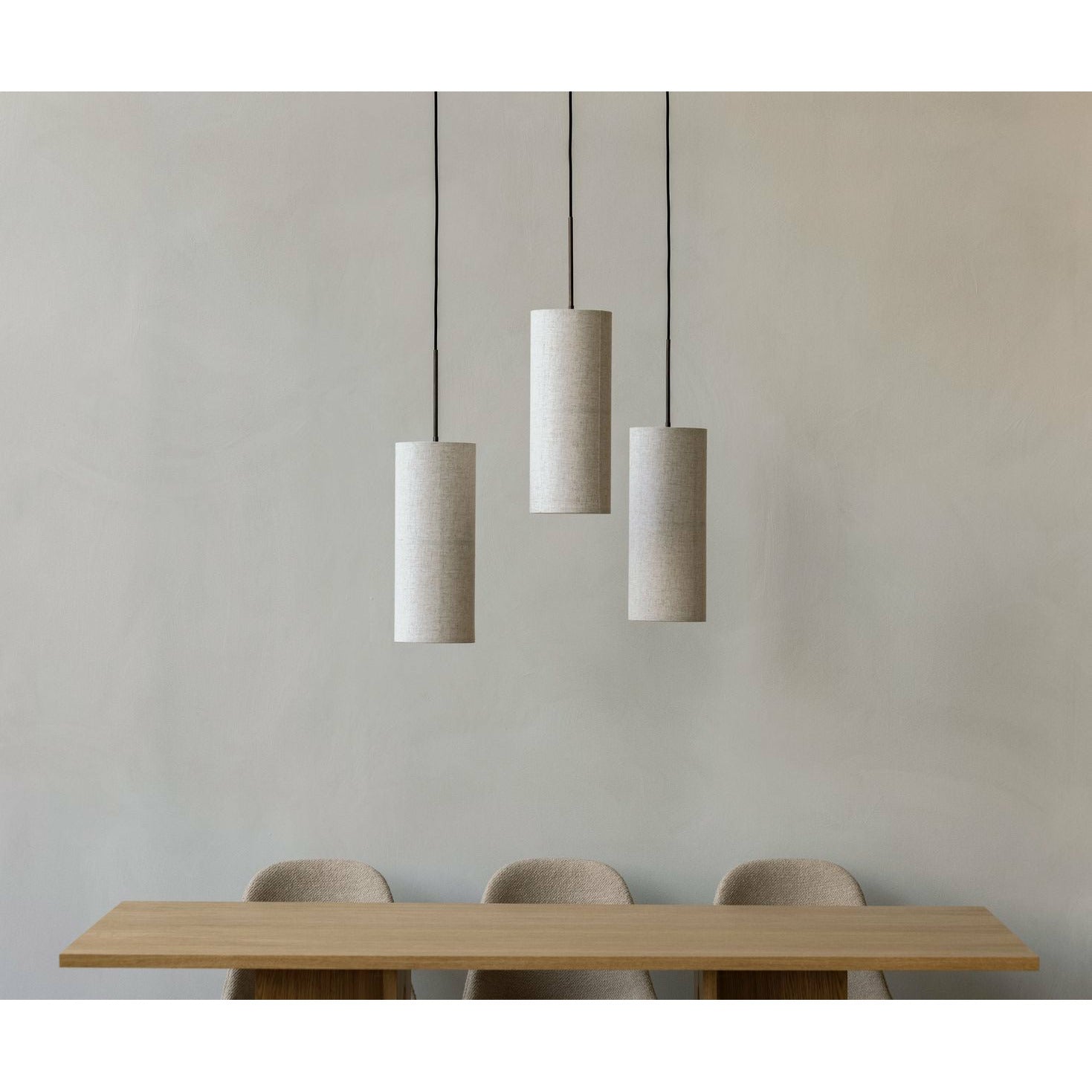 Audo Copenhagen Hashira Suspension Lampe grande, blanc