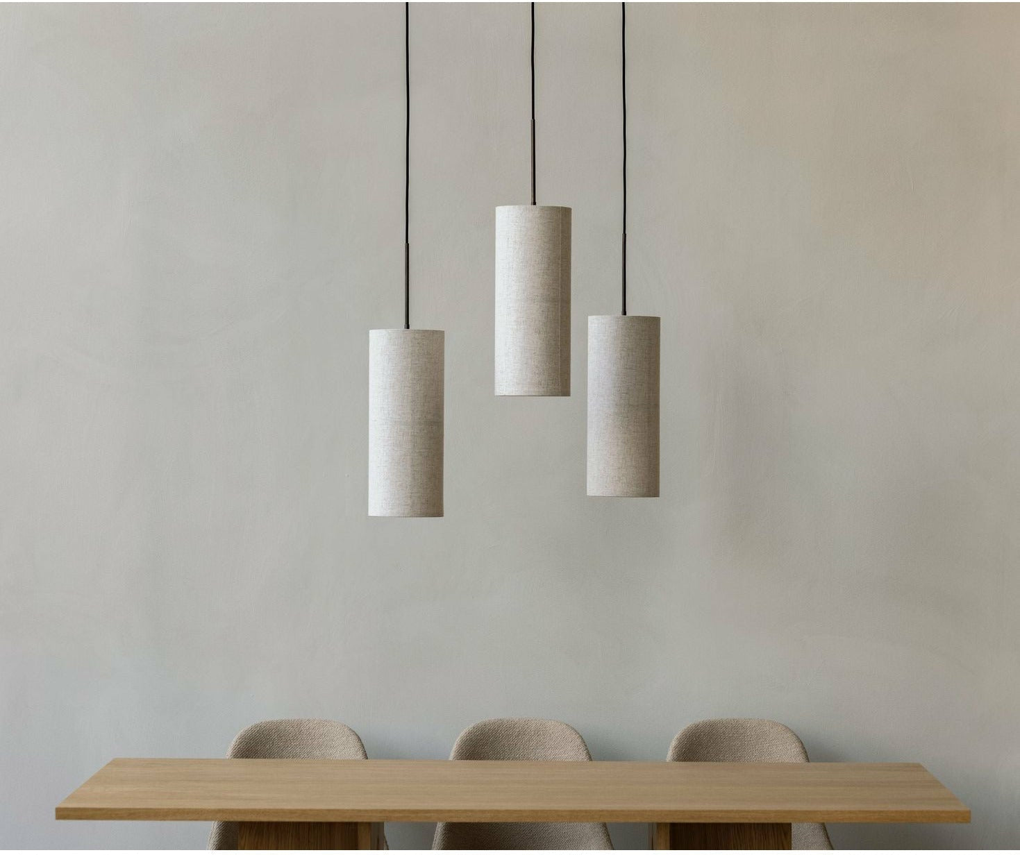 Audo Copenhagen Hashira Suspension Lamp Large, White