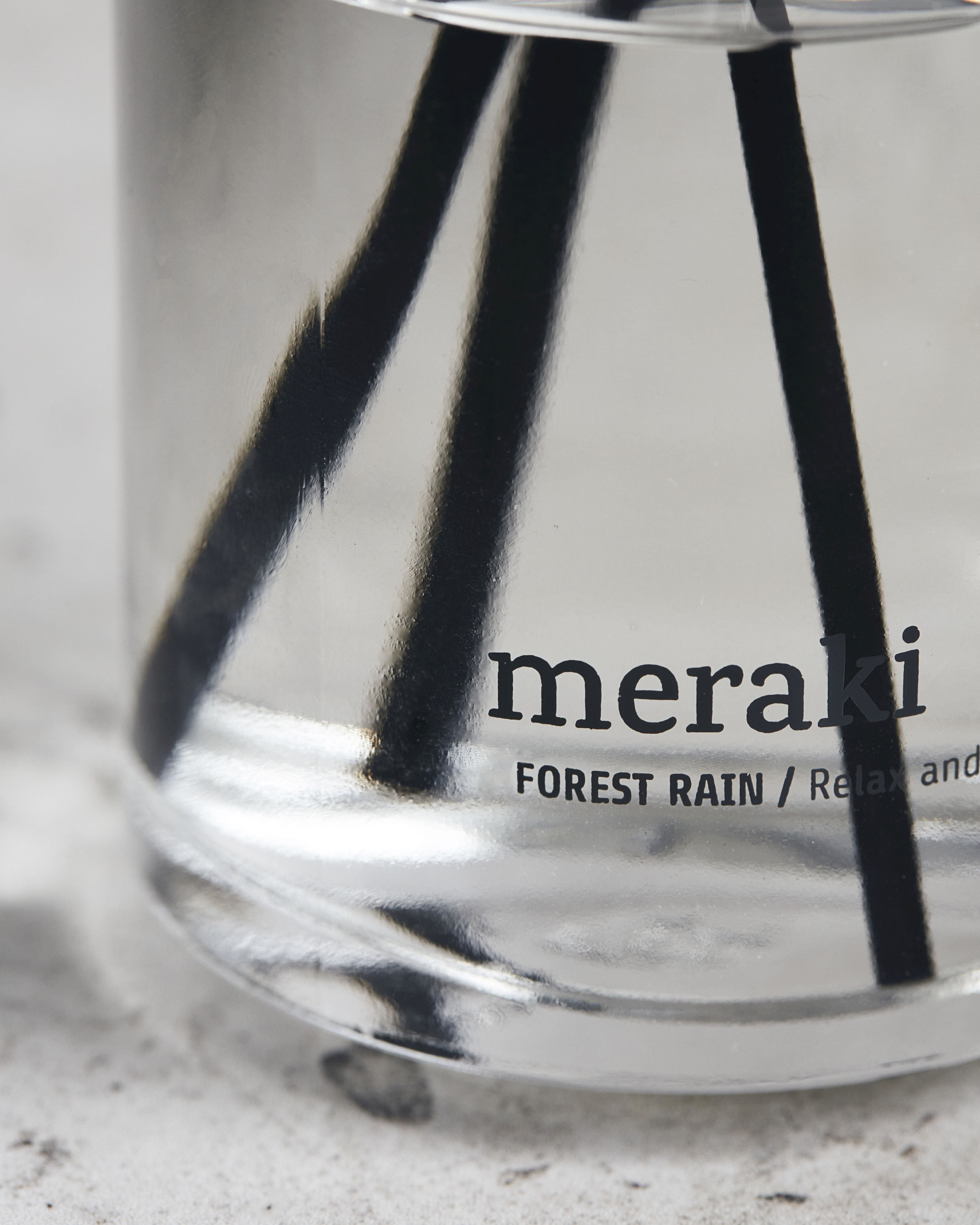 Fragancia de la sala Meraki 180 ml, lluvia forestal