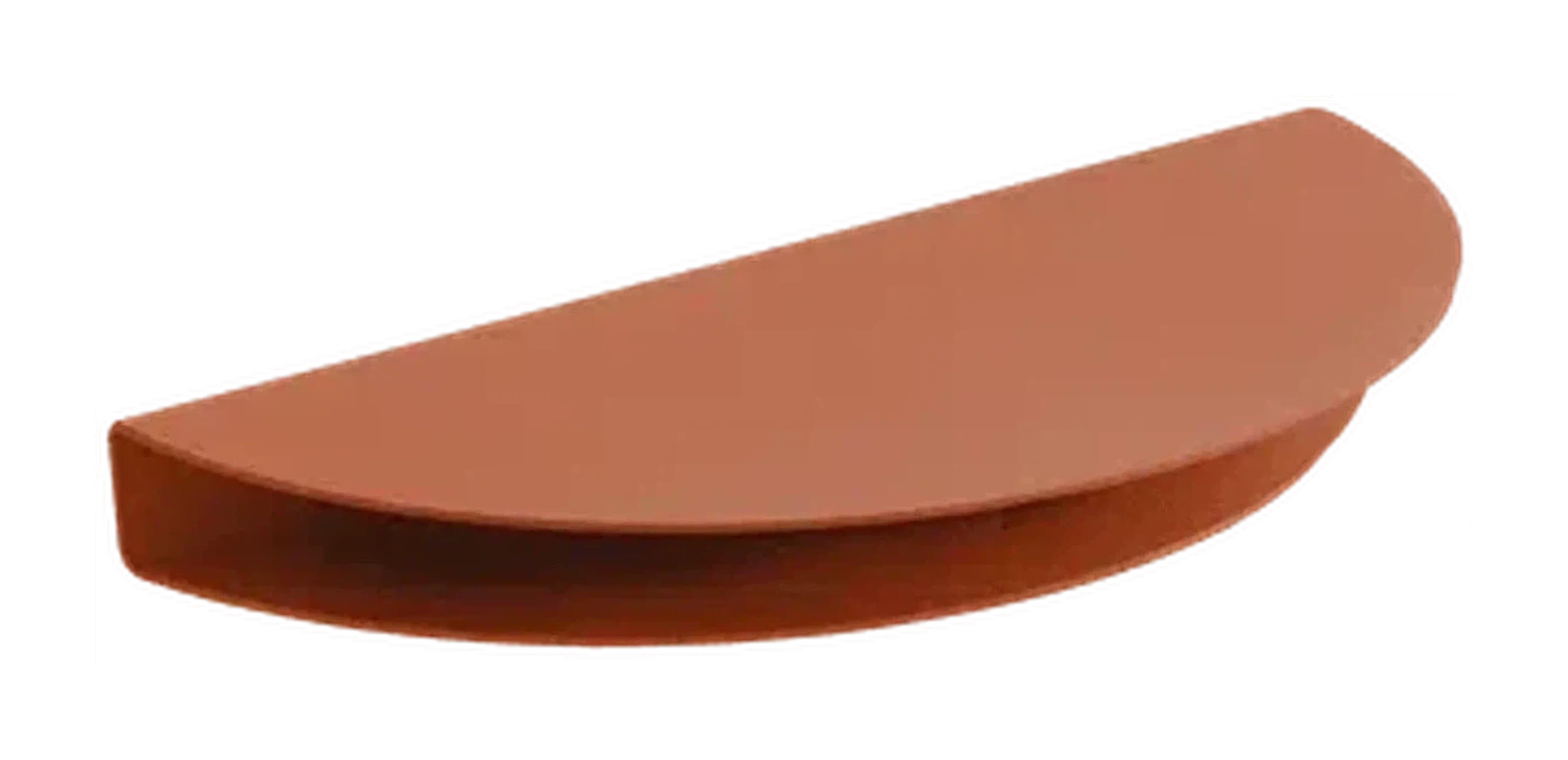 Moebe Half Moon Shelf 20x40 cm, terracotta