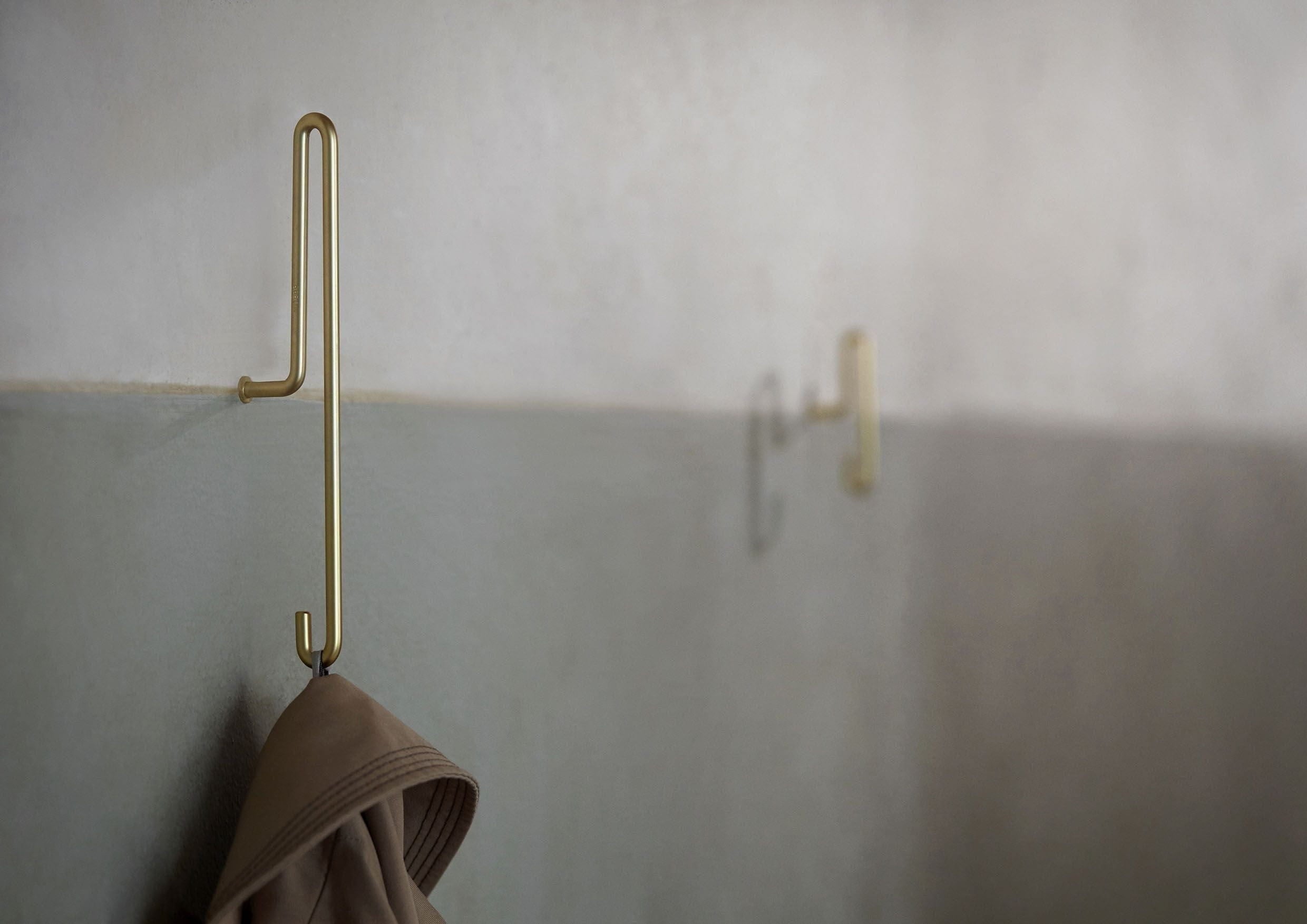 Moebe Wall Hook 2 PCs. Klein, Gold