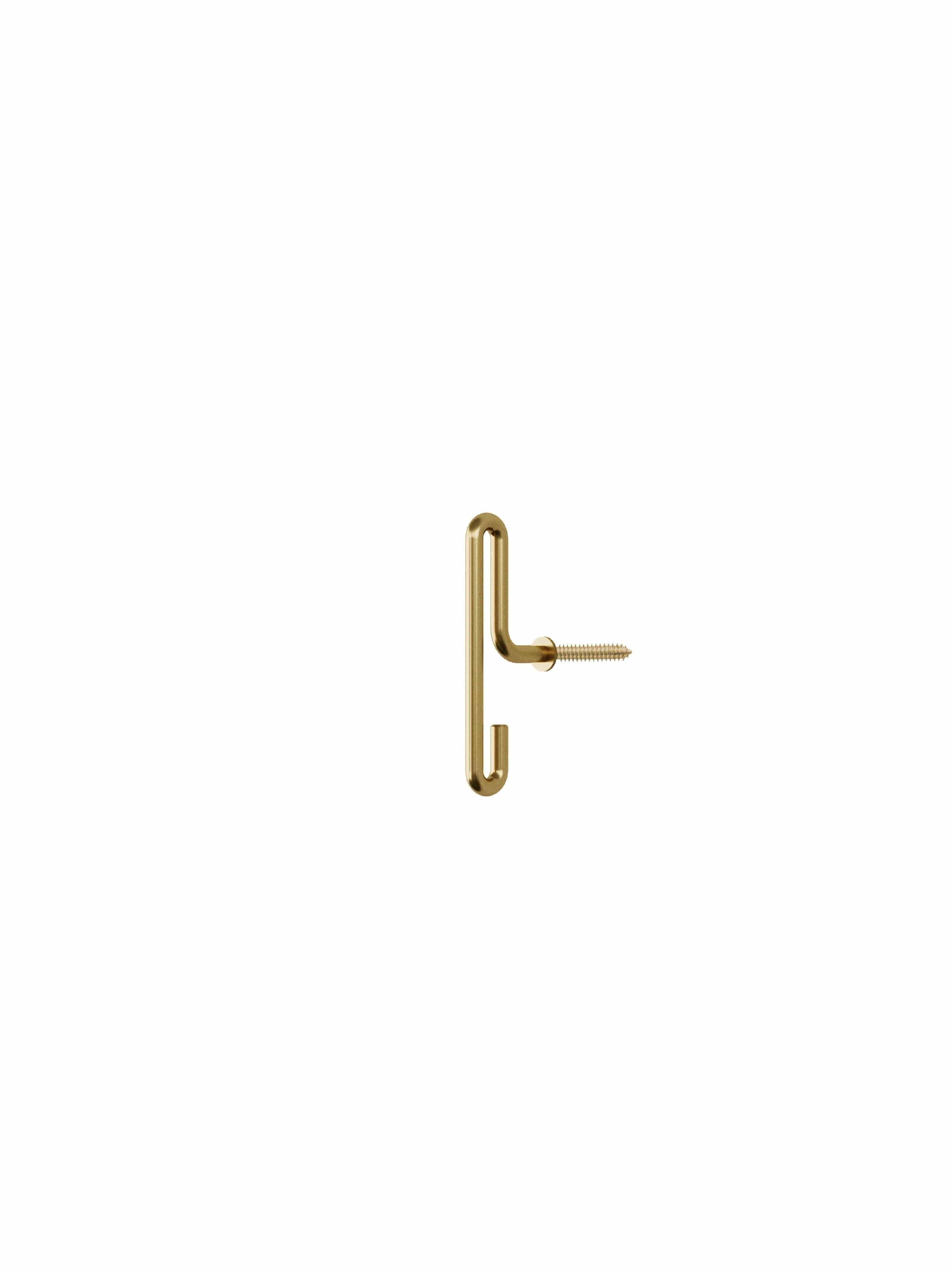 Moebe Wall Hook 2 PCs. Klein, Gold