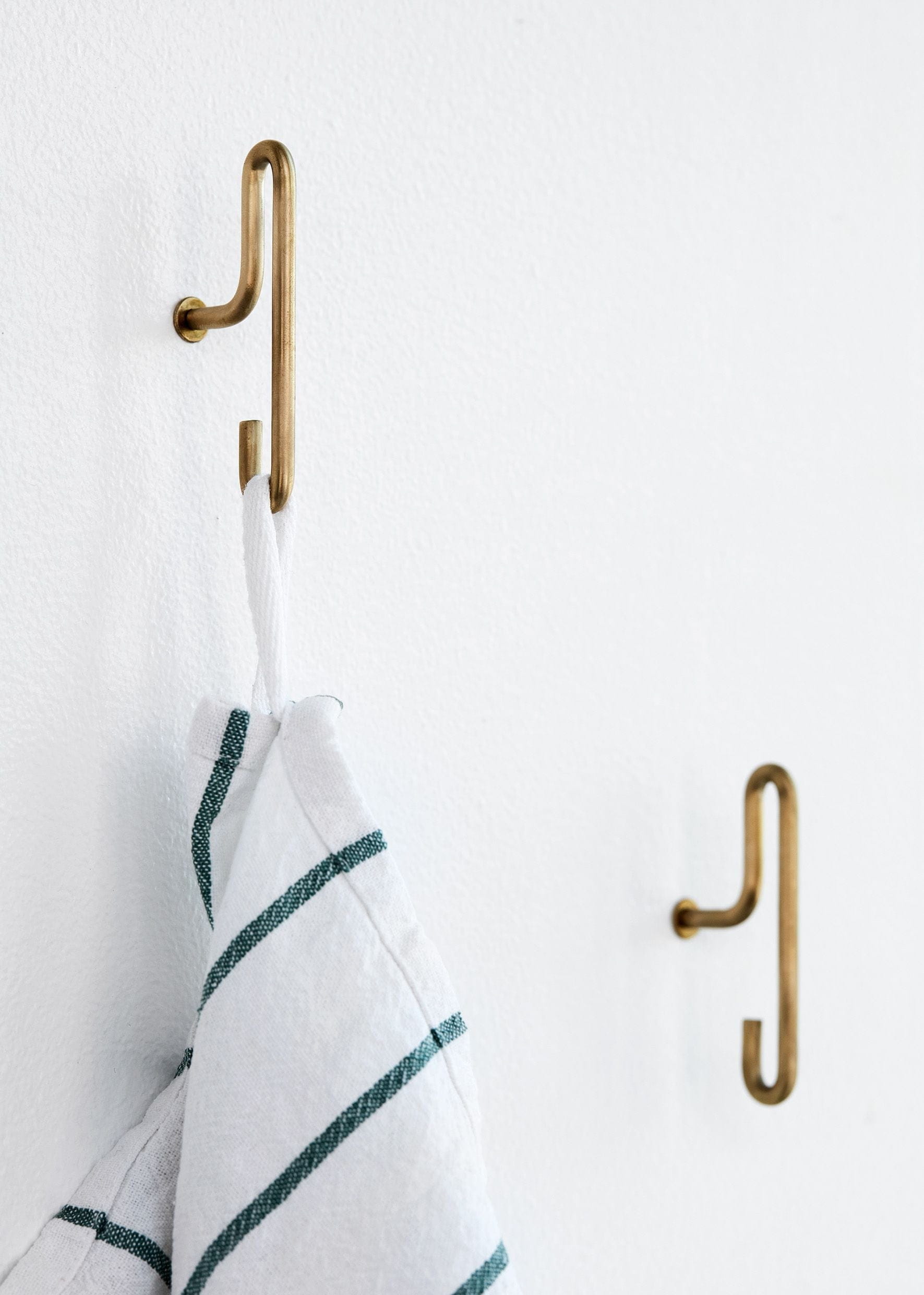 Moebe Wall Hook 2 pcs. Lille, guld