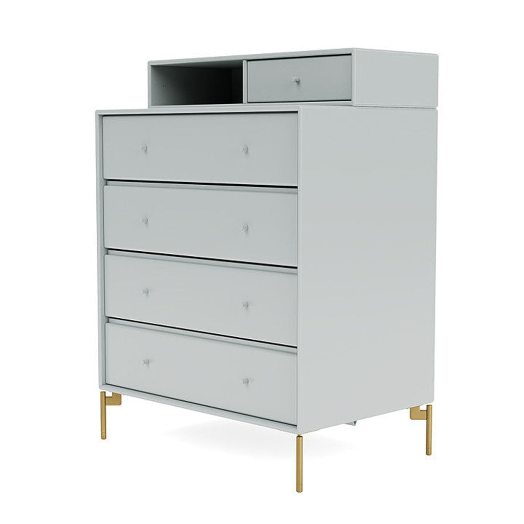 Montana Keep Bre of Drawers With Ben, Oyster/Brass