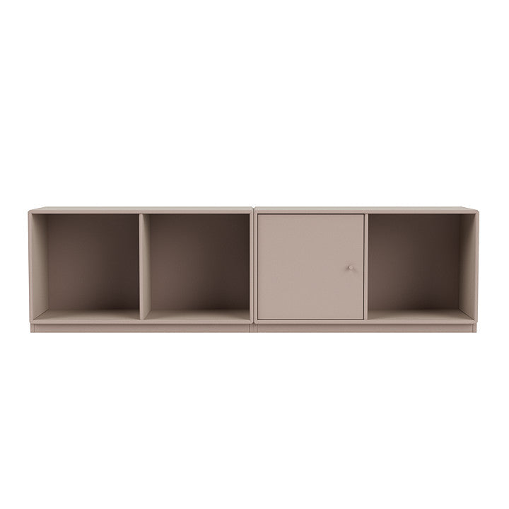 Sideboard von Montana Line mit 3 cm Sozi, Pilzbraun