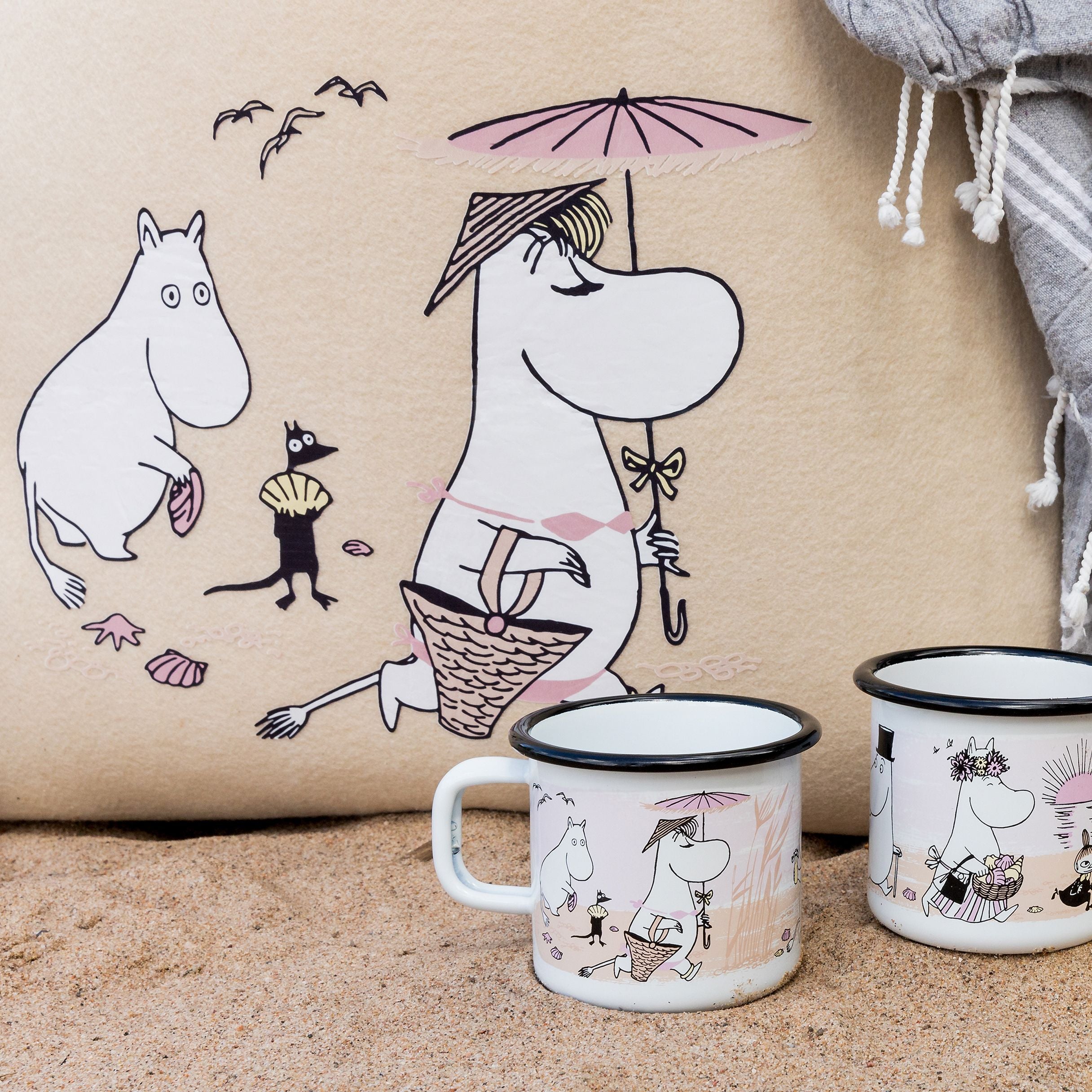 Muurla Moomin Beach sac de plage la plage RPET