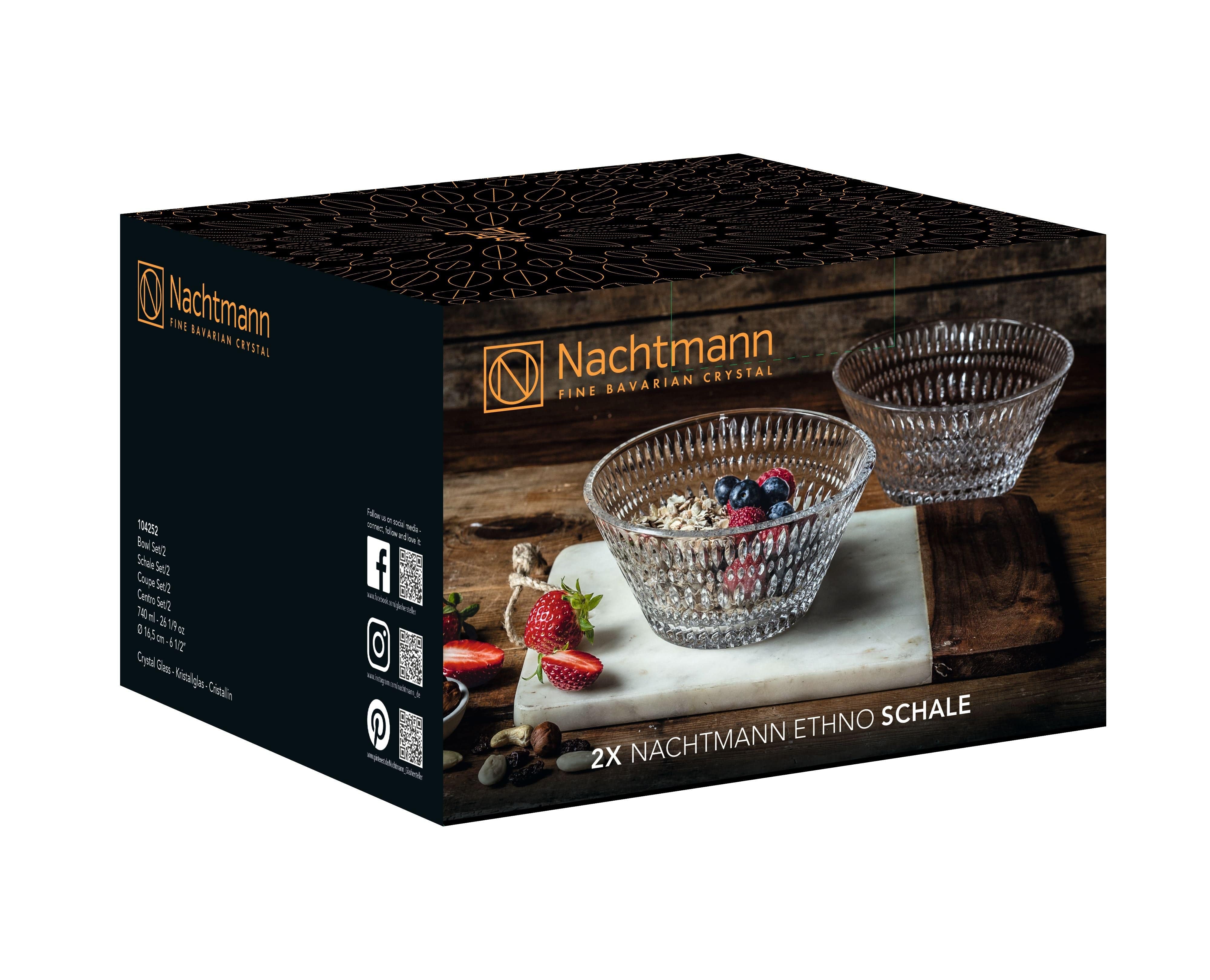 Nachmann Ethno Bowl, 2 -Set von 2