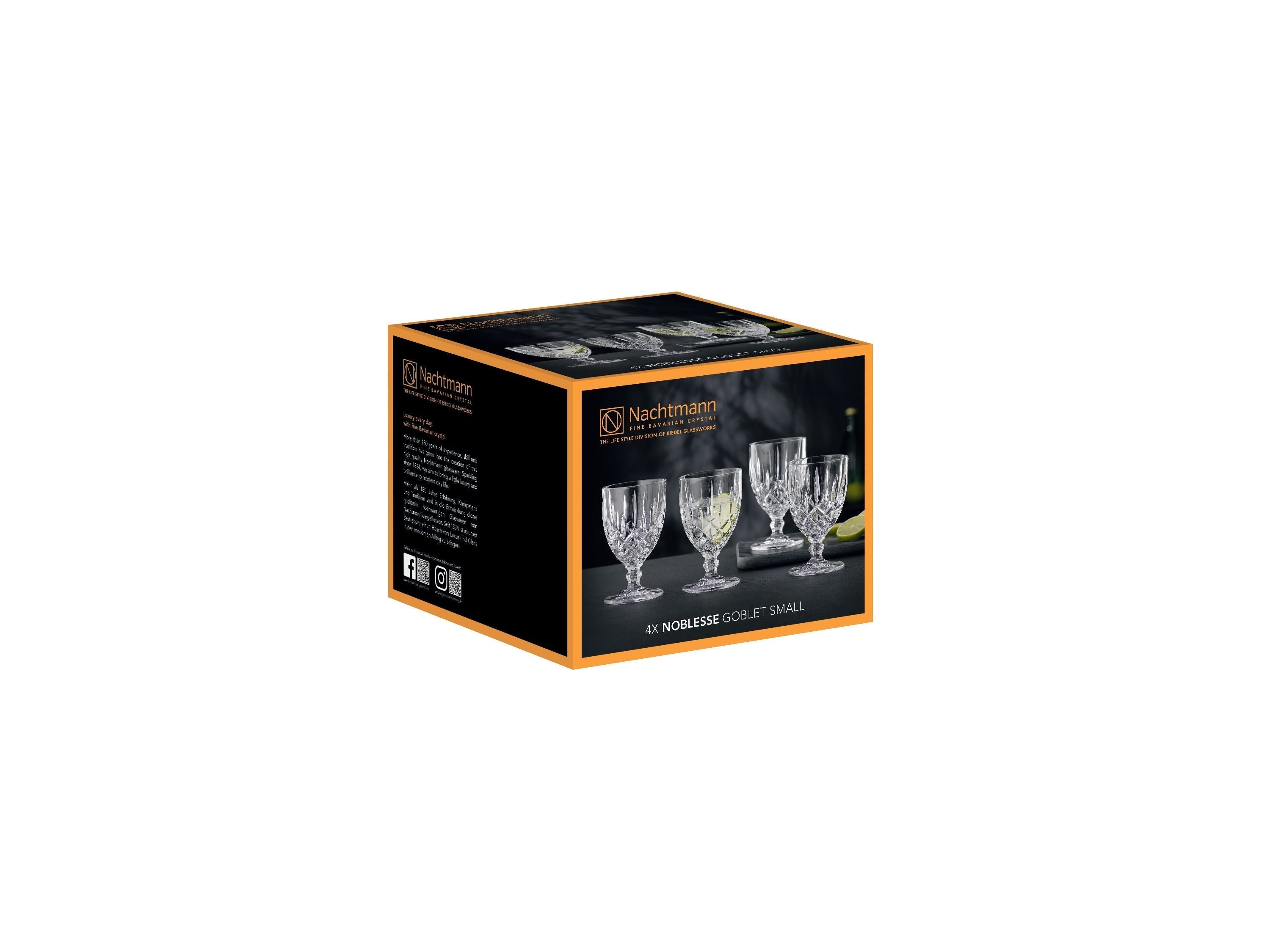 Nachmann Noblesse Goblet Glass 230 ml, 4 -Set von 4