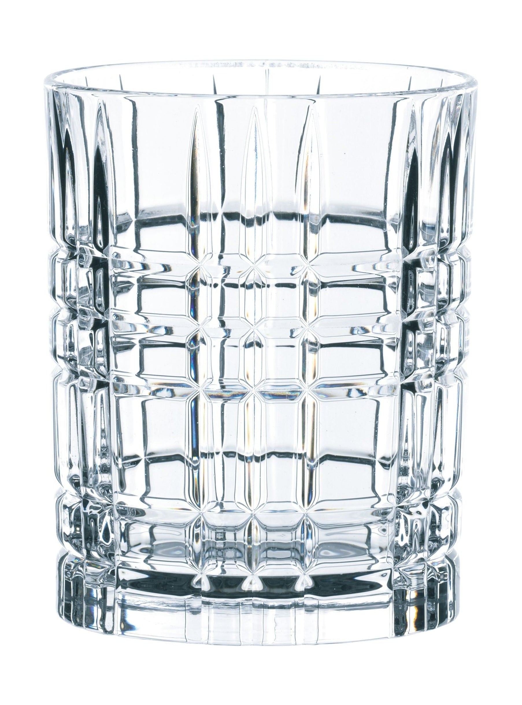 Nachtmann Square Whisky Glass 345 ml, Sæt på 4