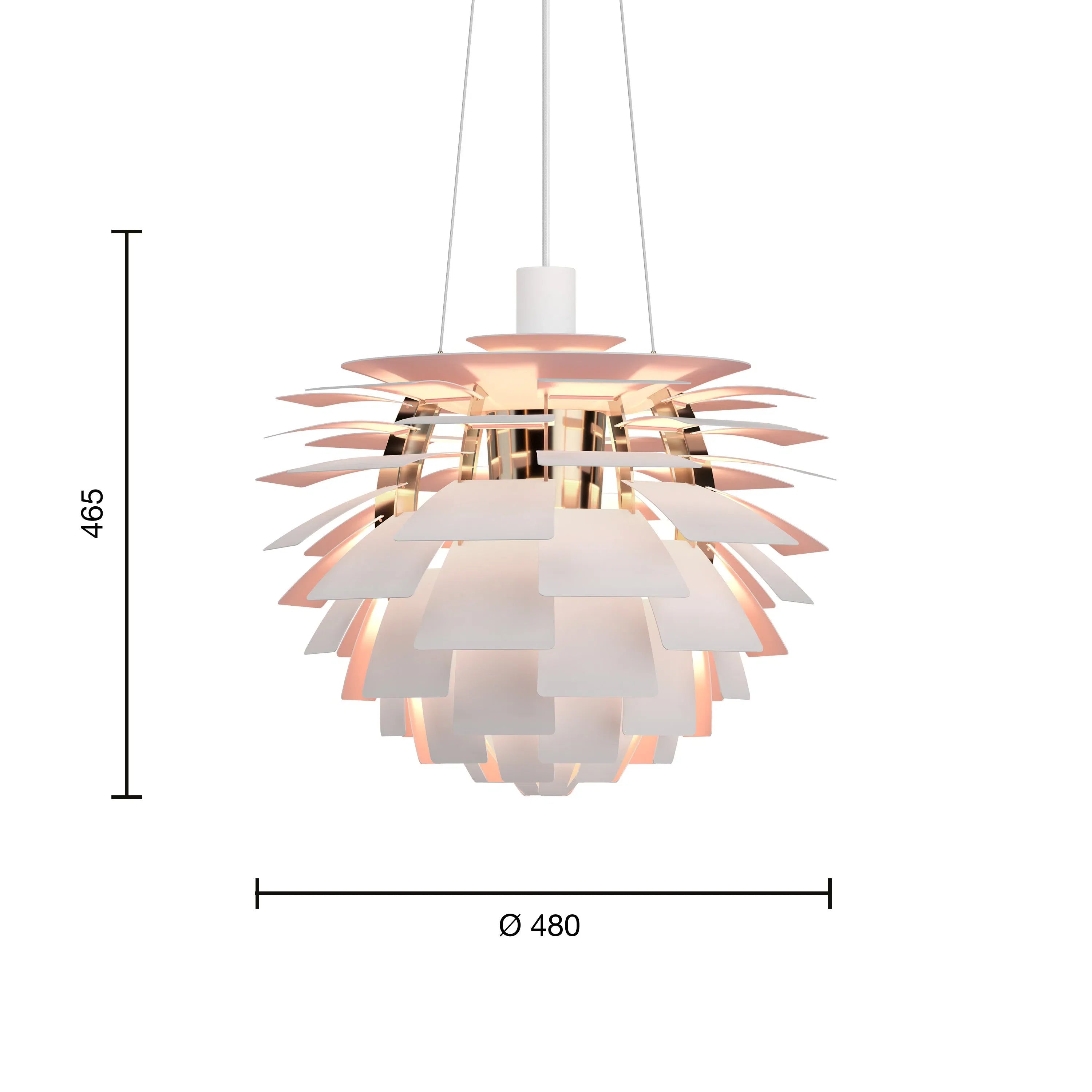 Louis Poulsen Alcachofoke Pinging Anniversary Edition, Ø48 CM