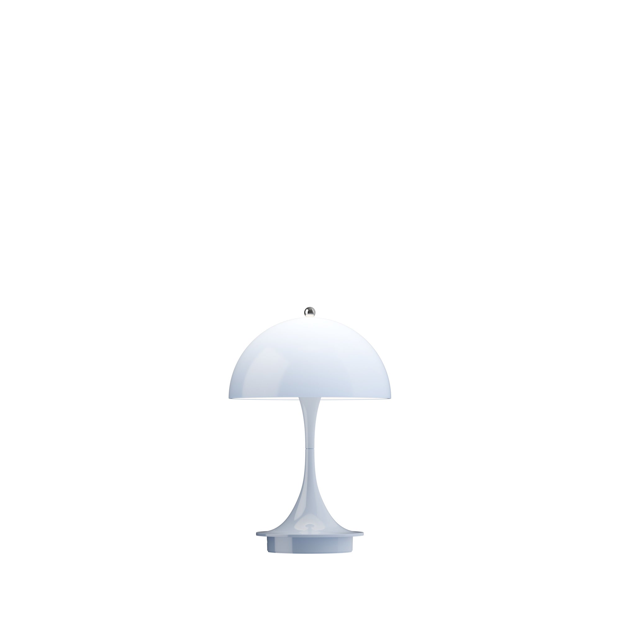 Panthella 160 Portable Table Lamp, Opal Pale Blue