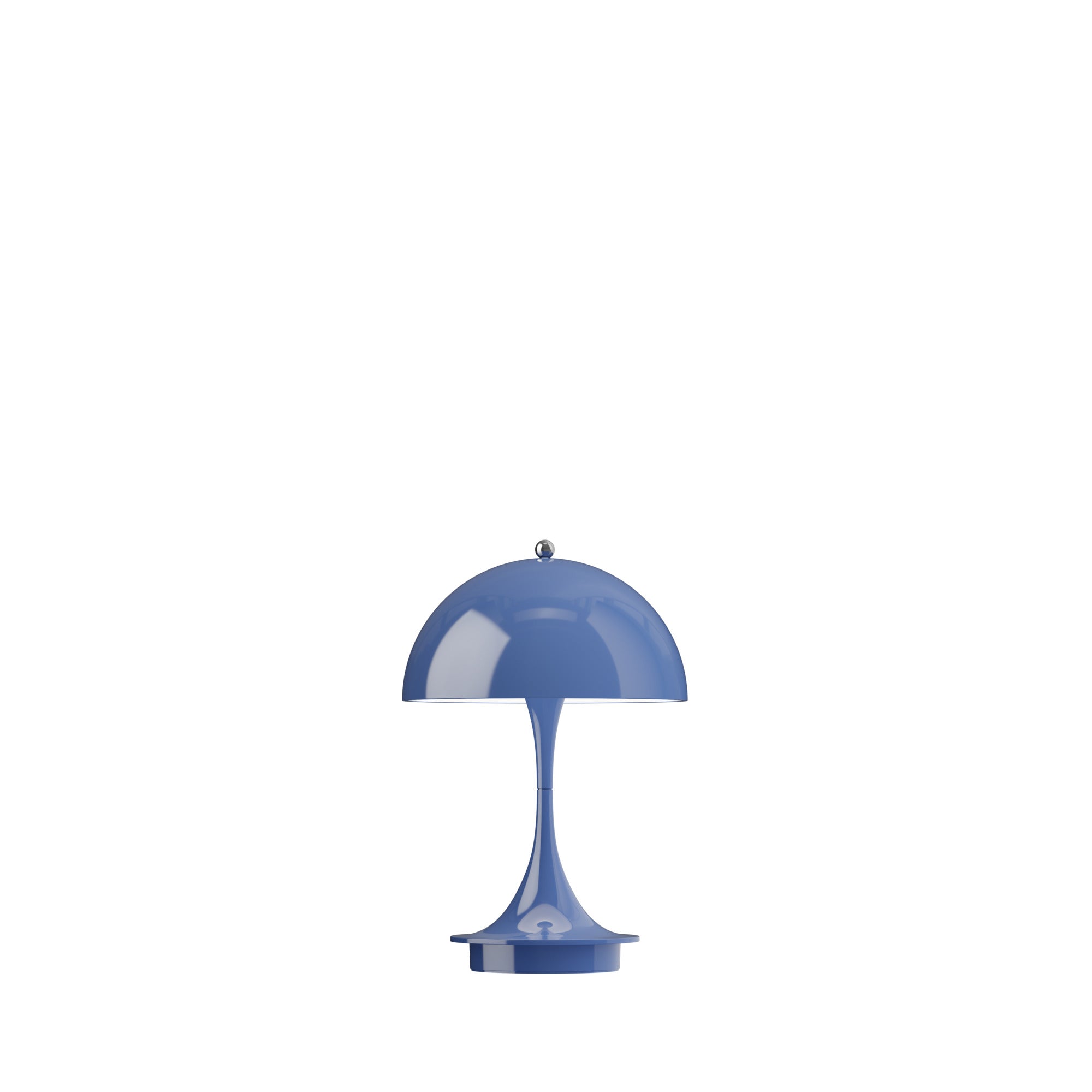 Panthella 160 Portable Table Lamp, Opaque Indigo Blue