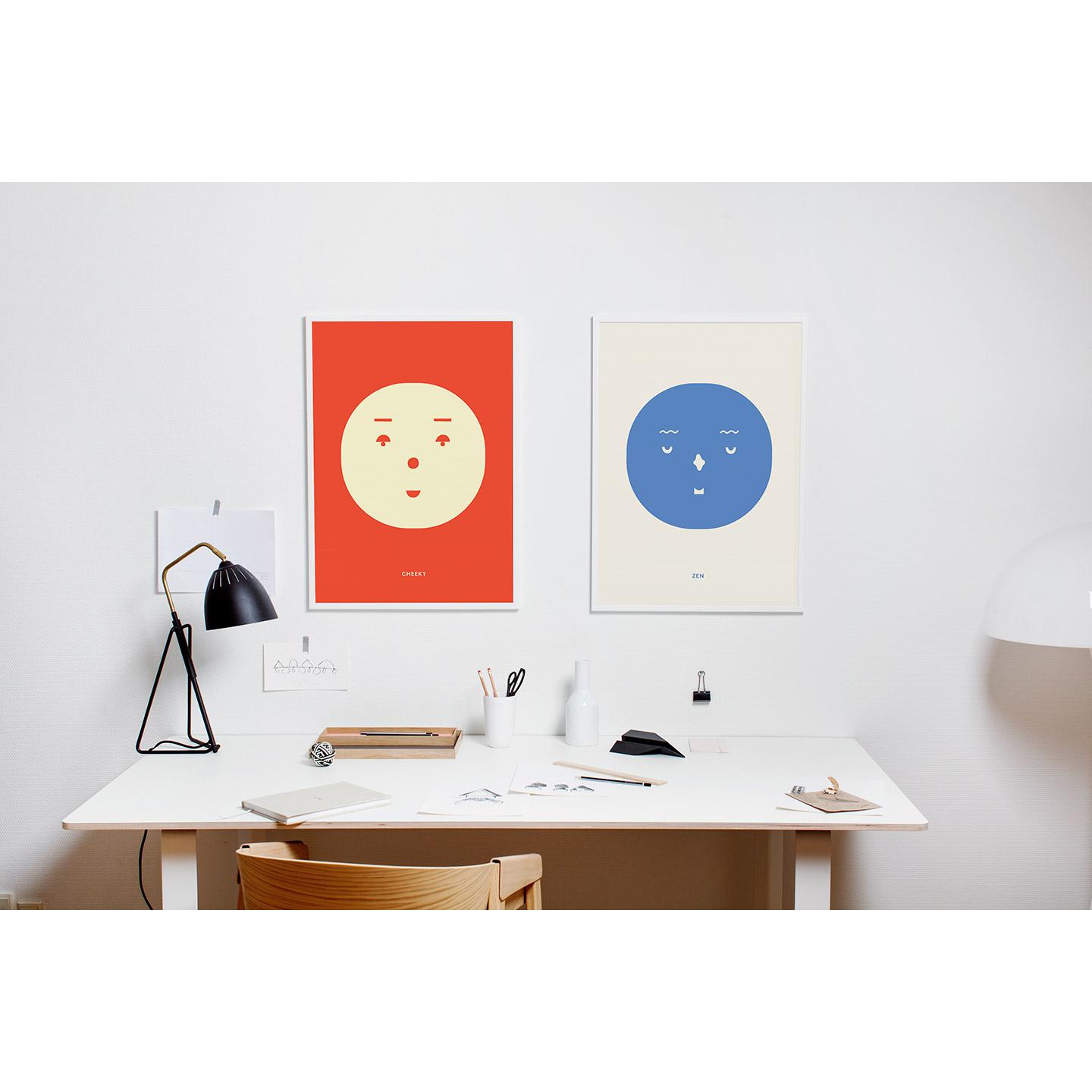 Paper Collective Cheeky Feeling Poster, 50x70 Cm