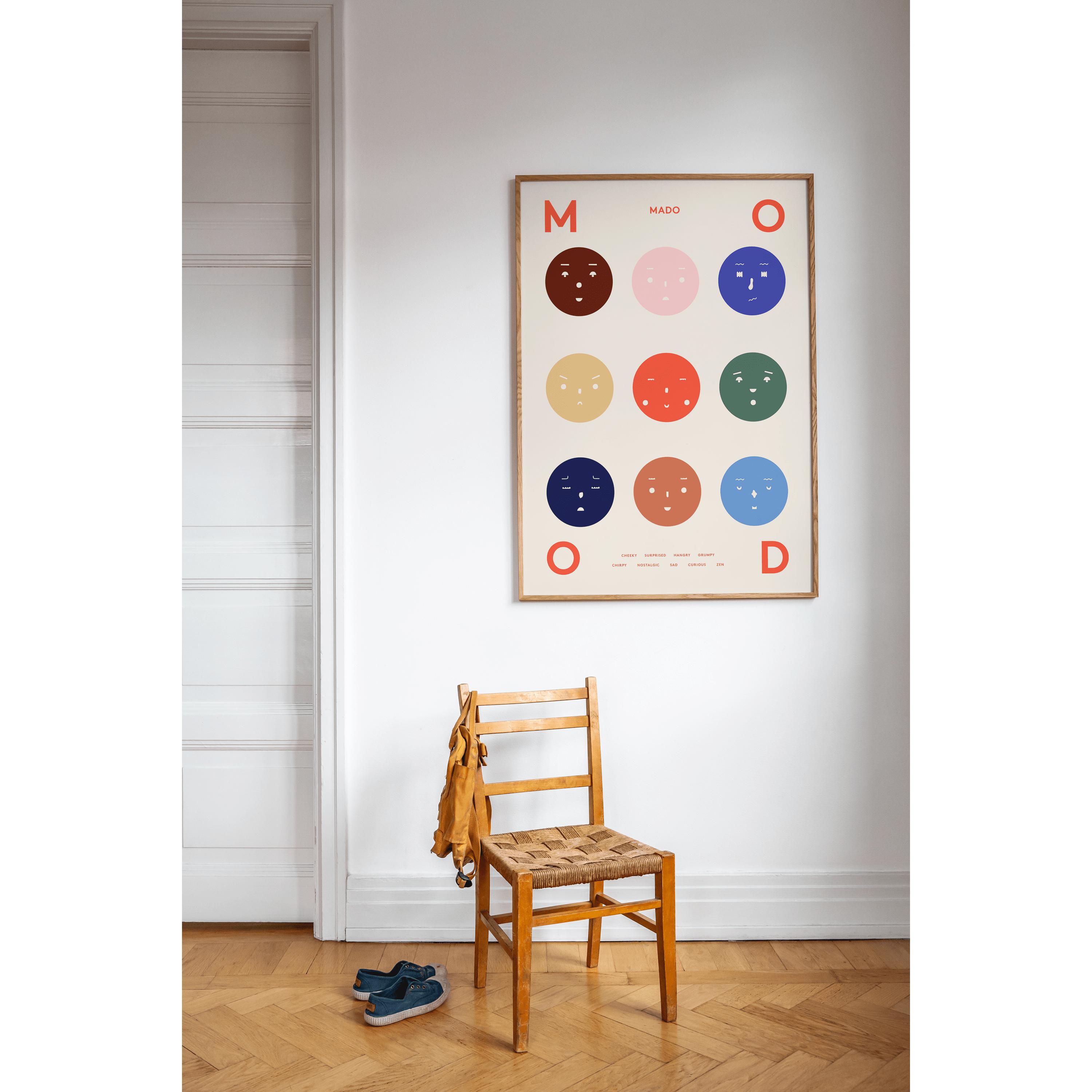Paper Collective Nine Moods Poster, 70x100 Cm