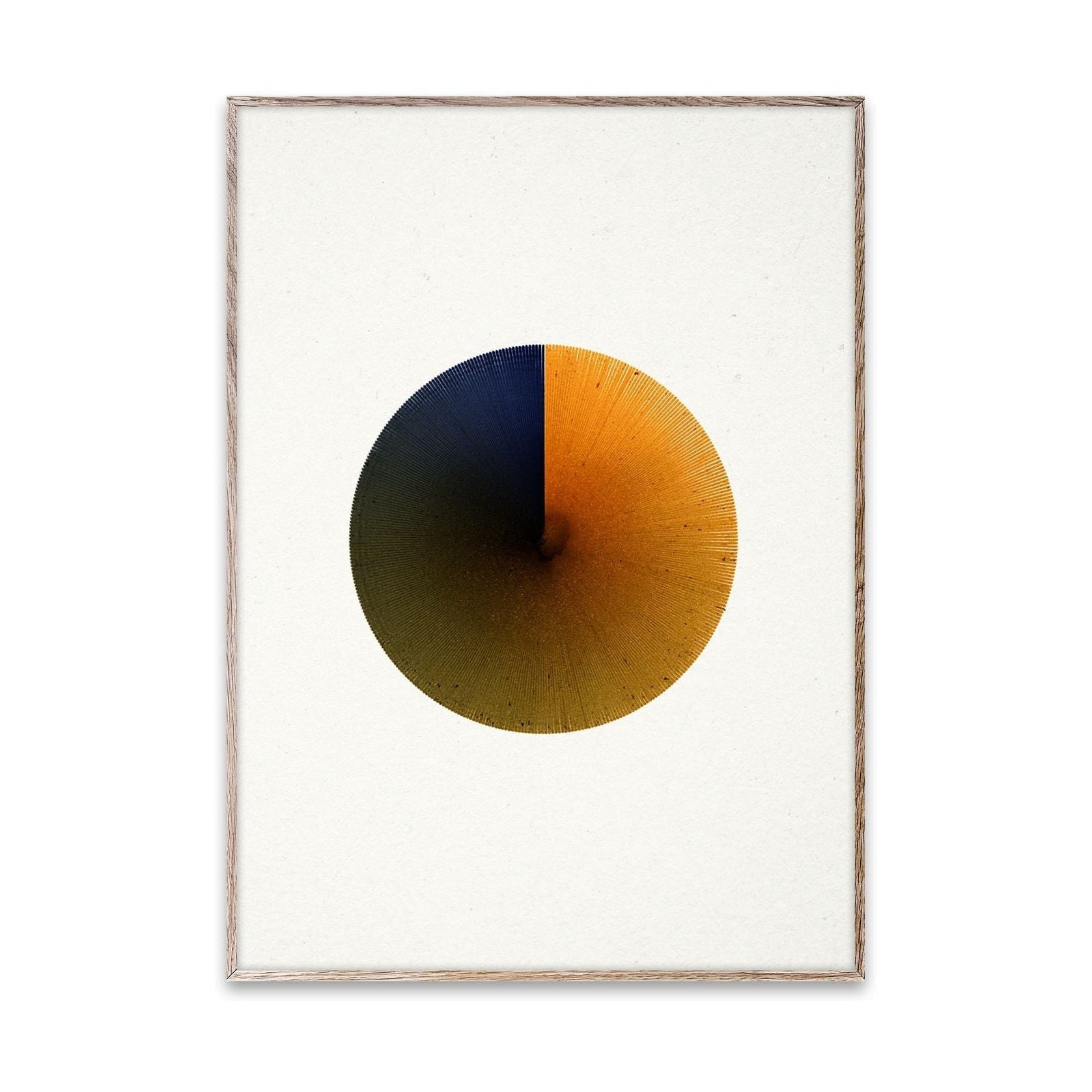 Affiche de cercle parfait collectif en papier, 30x40 cm