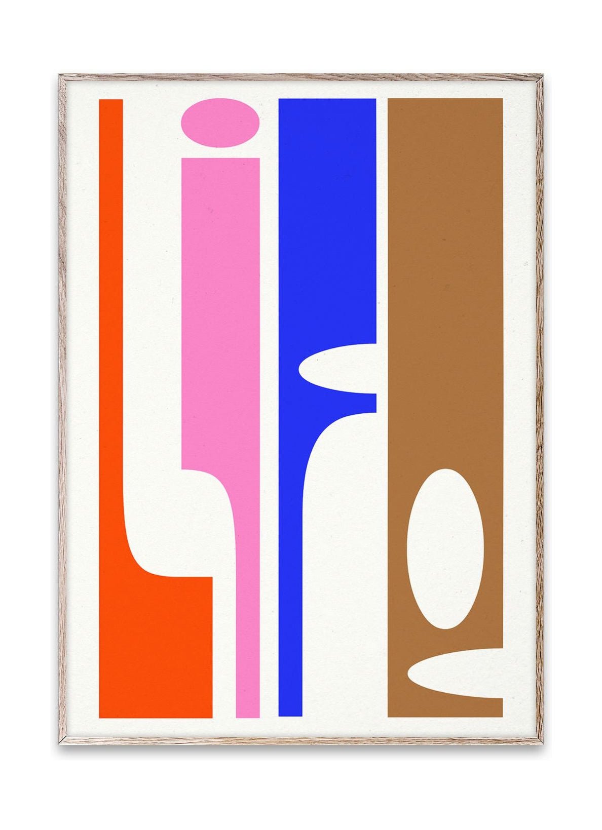 Affiche de douceur collective en papier, 50 x 70 cm